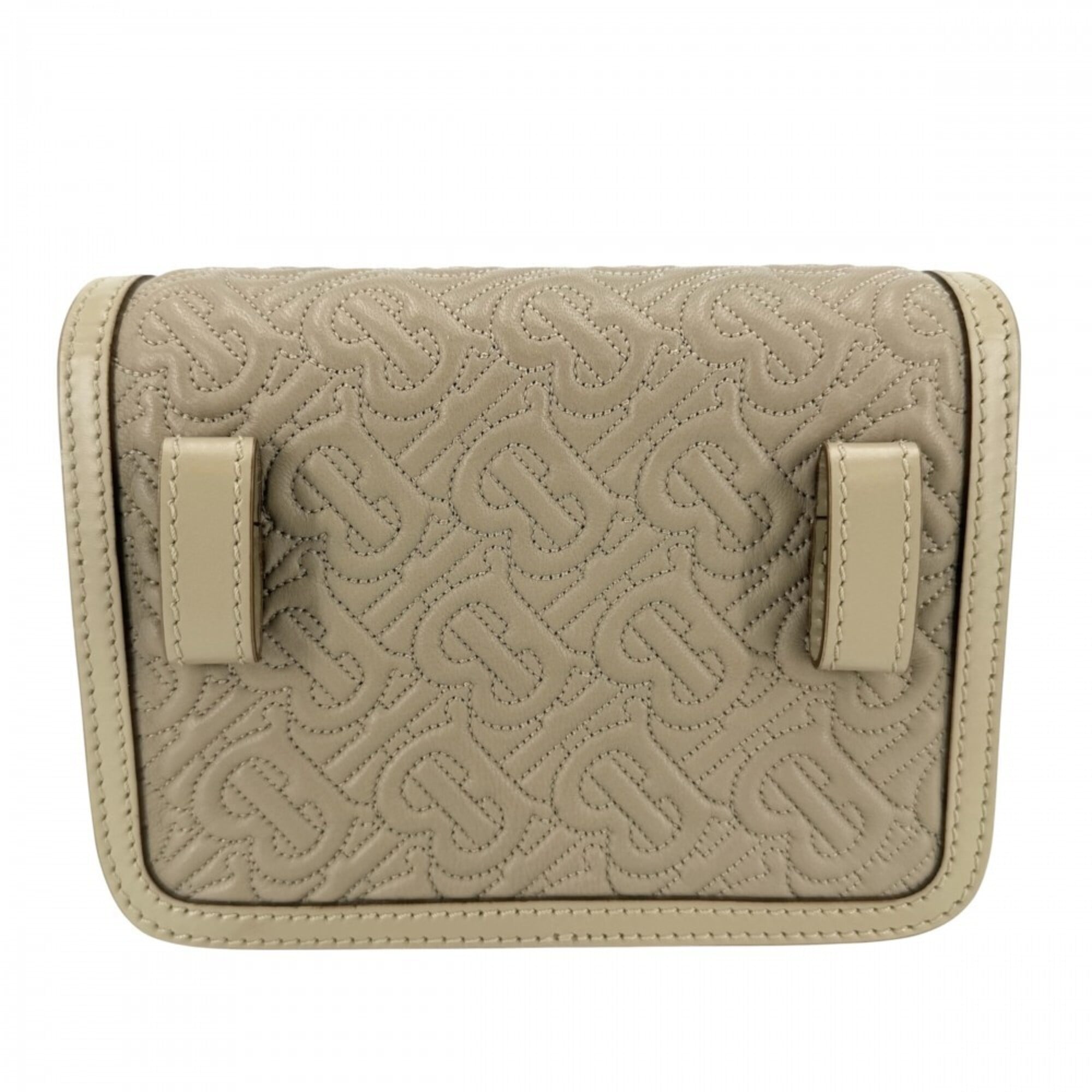 Burberry Beige Leather Sling Bag (Pre-Owned)