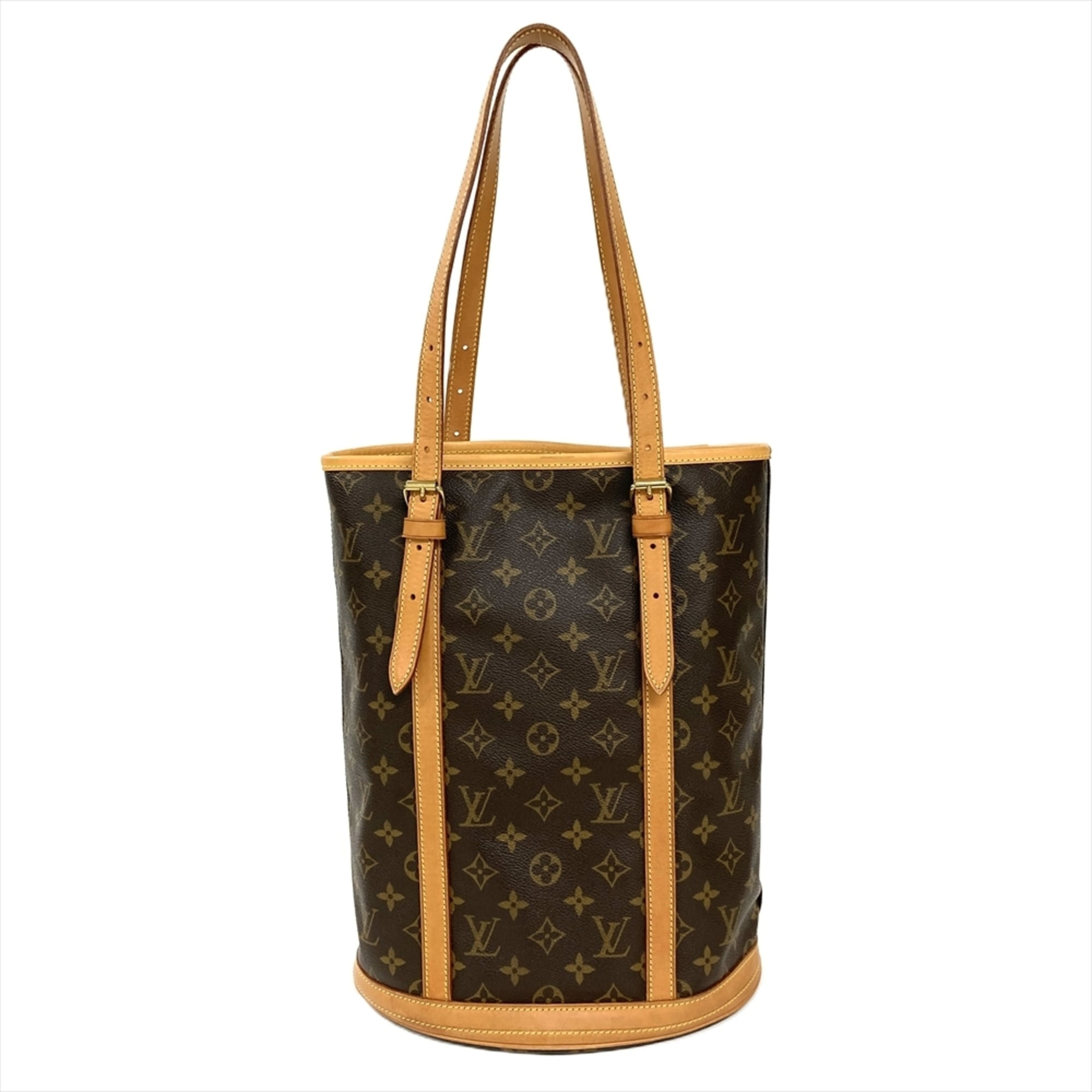Louis Vuitton Brown Monogram Canvas Tote Bag (Pre-Owned)