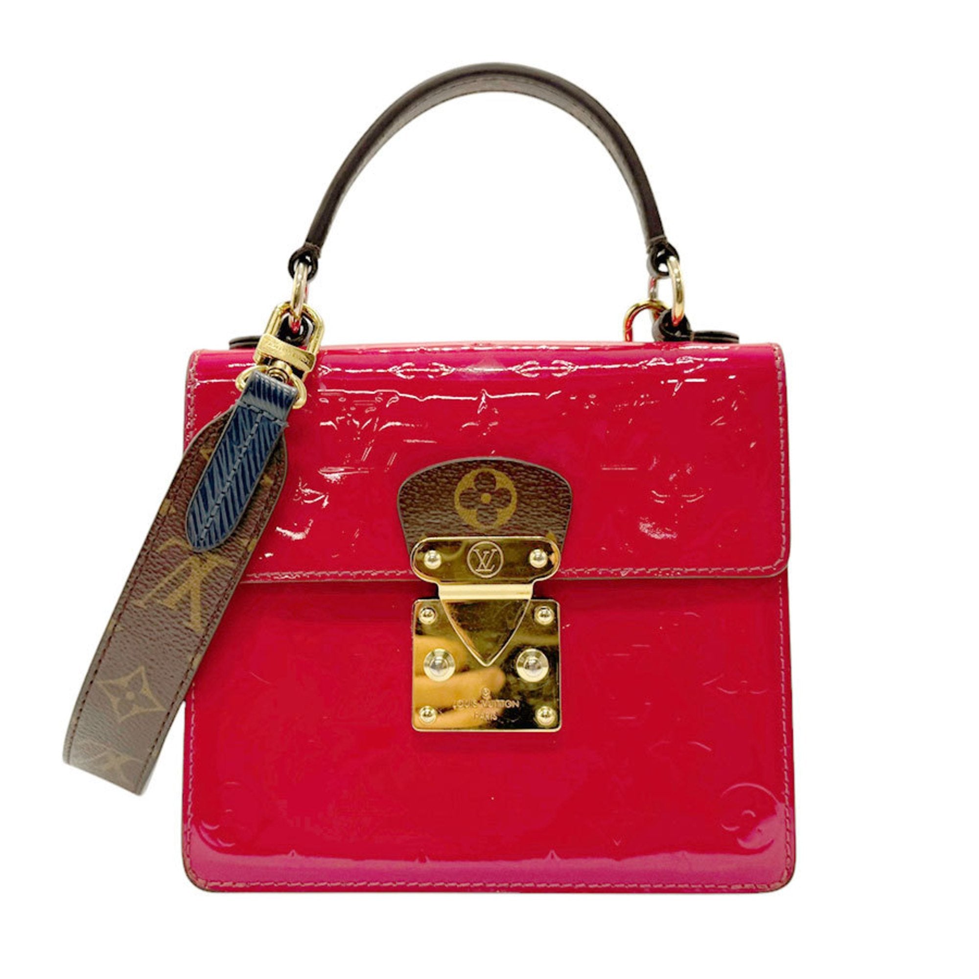 Louis Vuitton Sacrlet Monogram Vernis Handbag Shoulder Bag (Pre-Owned)