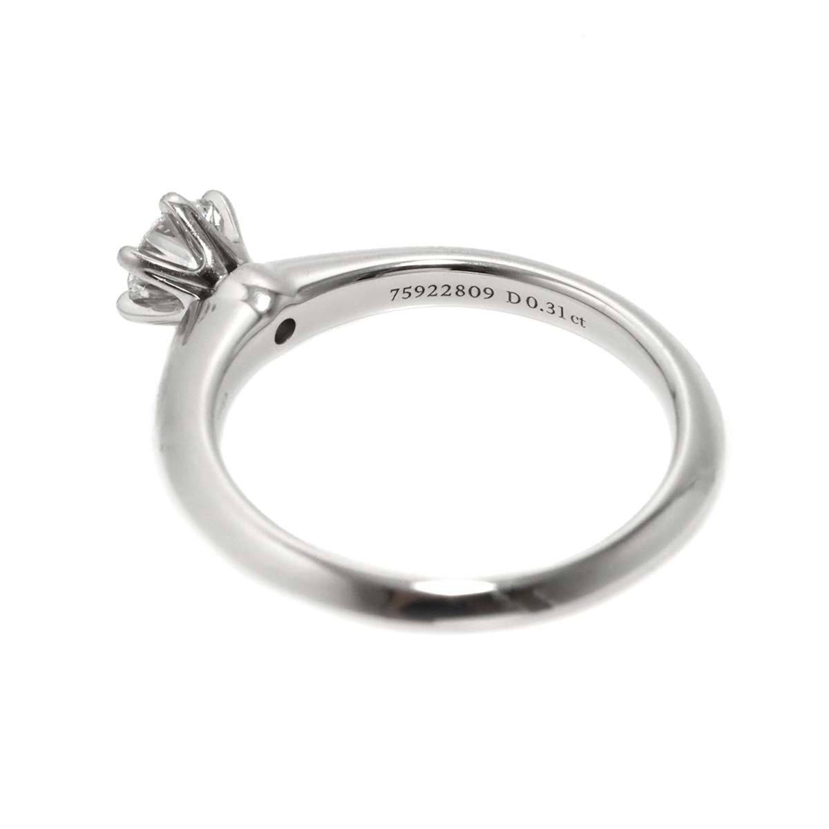 Tiffany Platinum 950 Band Ring (Pre-Owned)