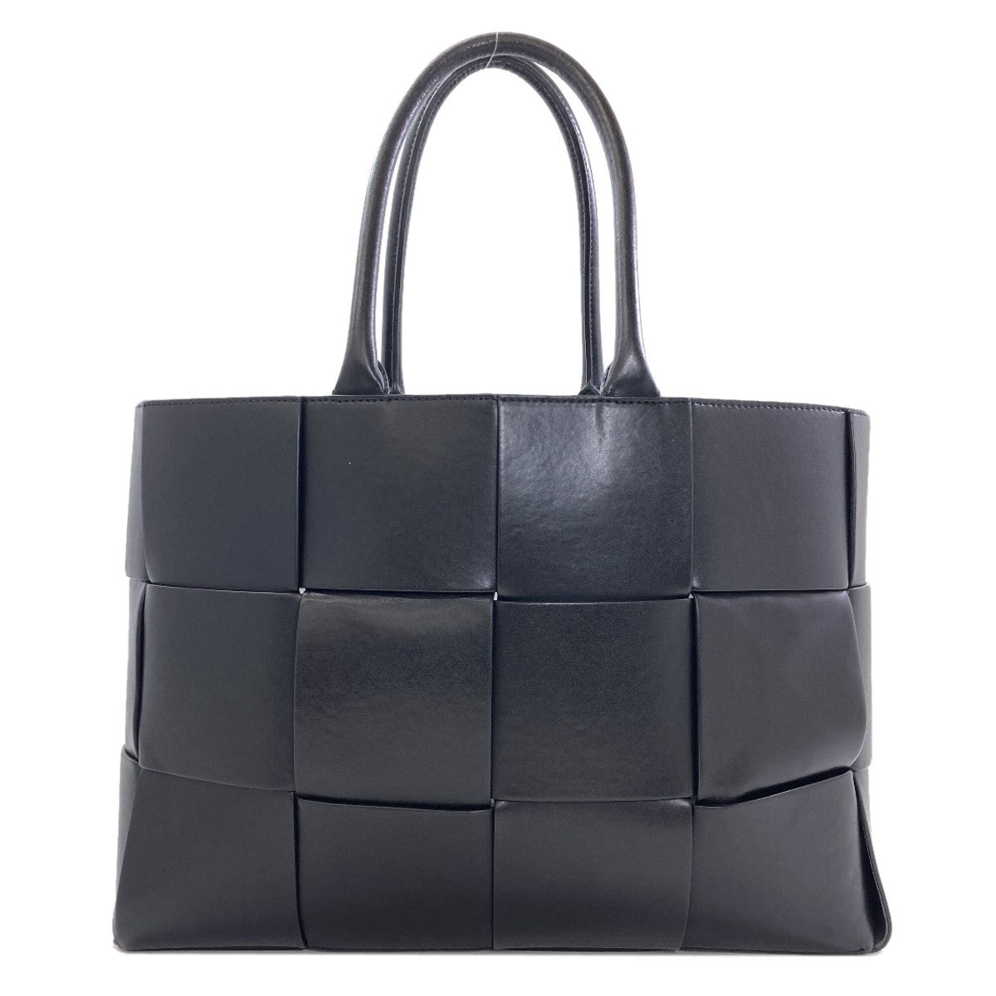 Bottega Veneta Black Leather Tote Bag (Pre-Owned)