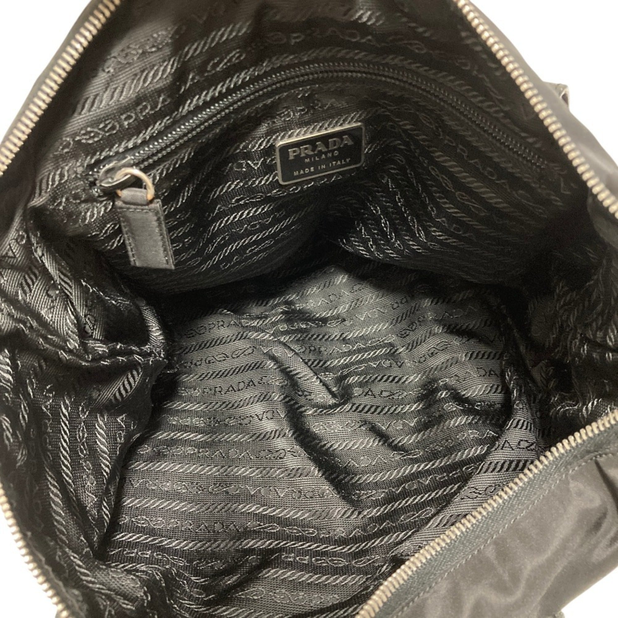 Prada Black Nylon Tote Bag (Pre-Owned)