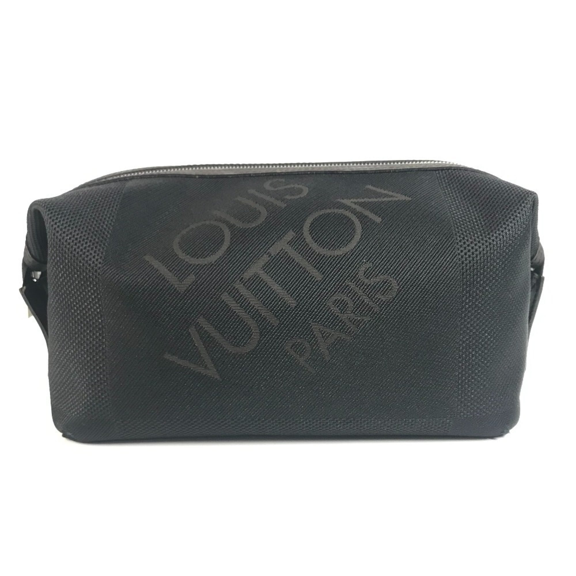 Louis Vuitton Black Damier Geant Clutch Bag Handbag Pouch (Pre-Owned)