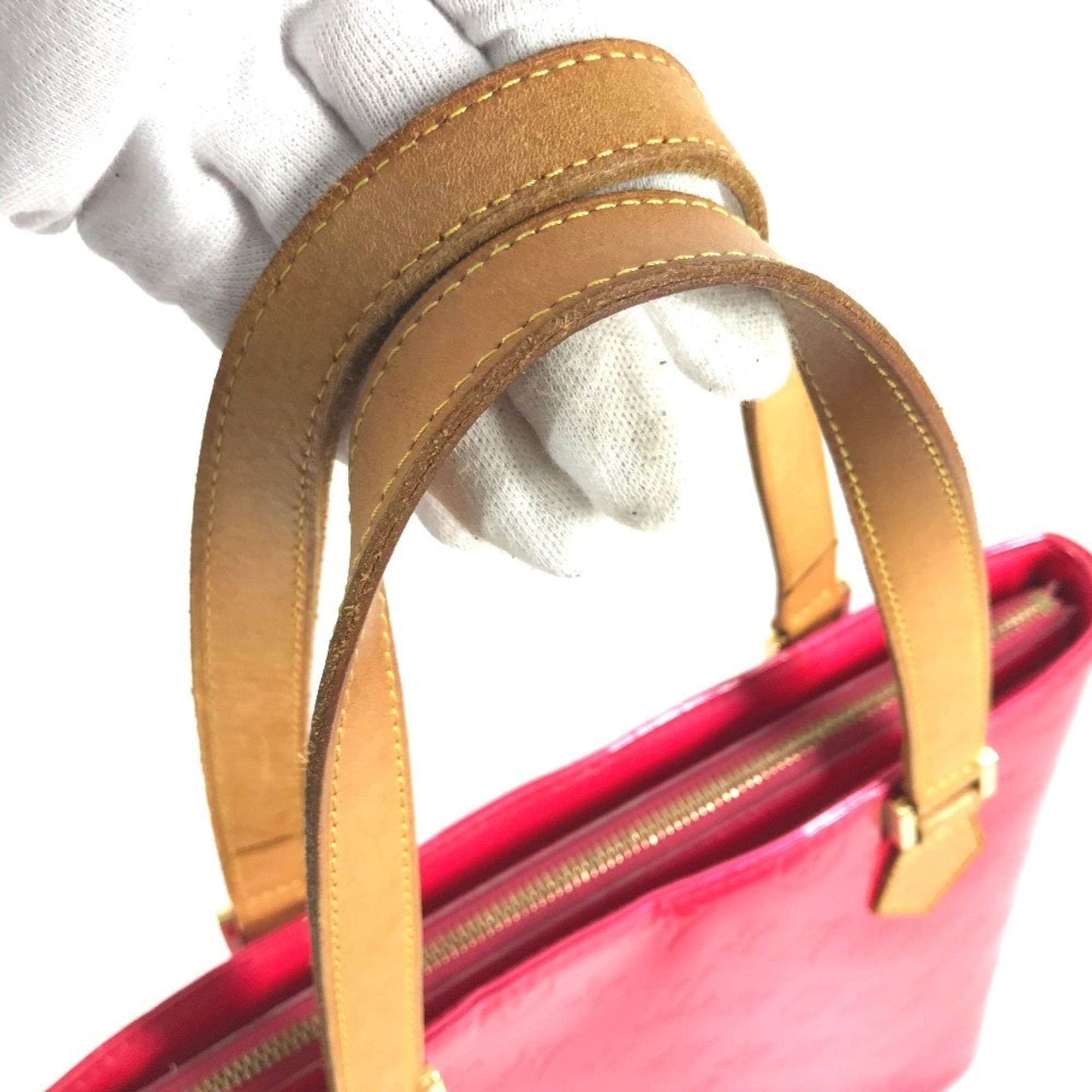Louis Vuitton Monogram Vernis Fuchsia Pink Monogram Vernis Handbag Shoulder Bag Tote Bag (Pre-Owned)