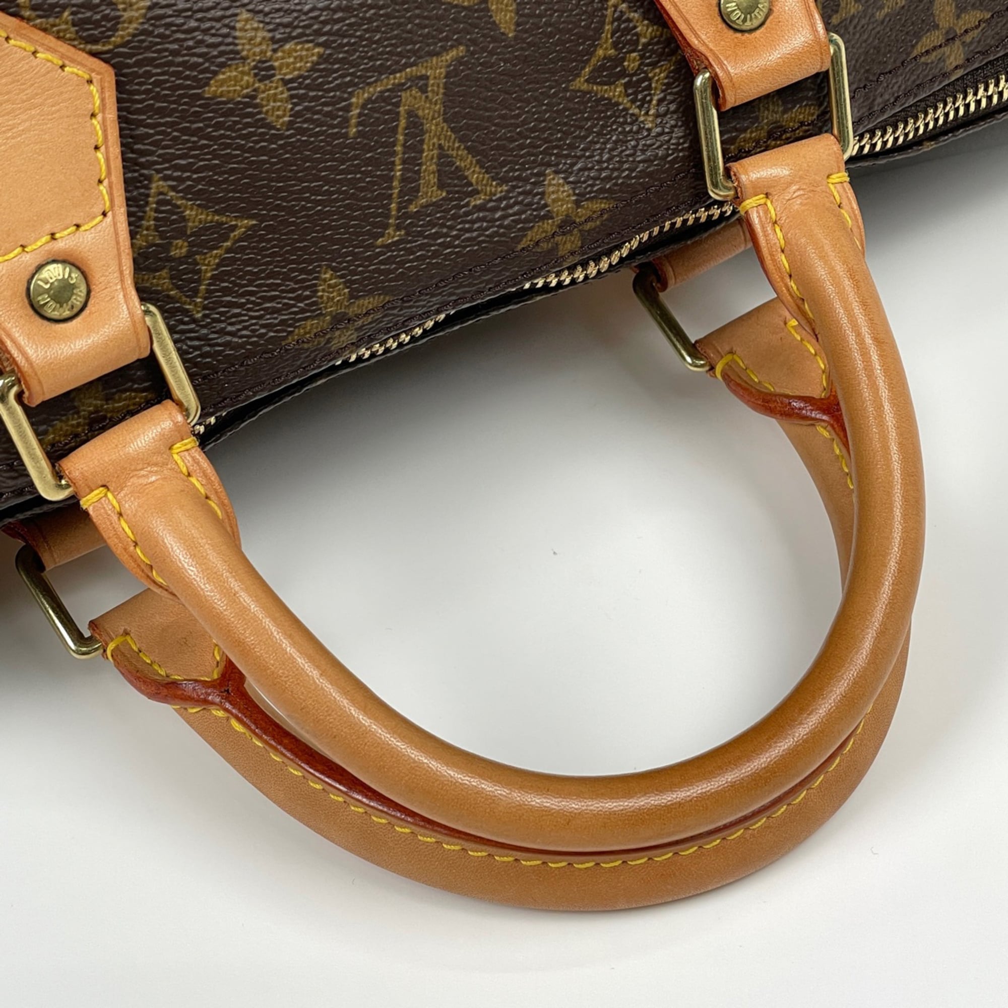 Louis Vuitton Brown Monogram Handbag (Pre-Owned)