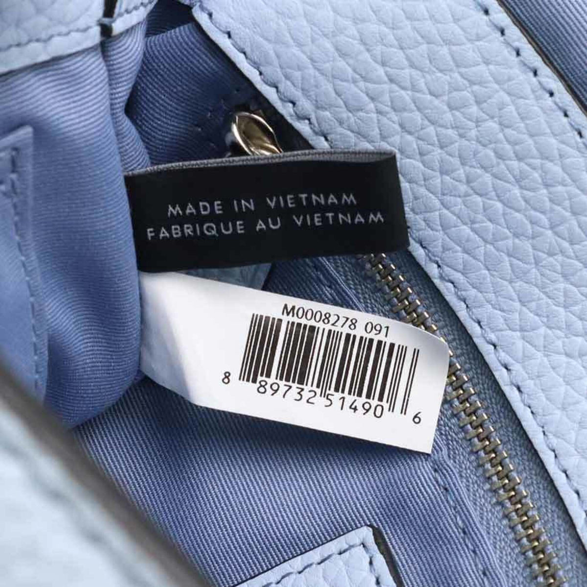 Marc Jacobs Light Blue Leather Shoulder Bag (Pre-Owned)