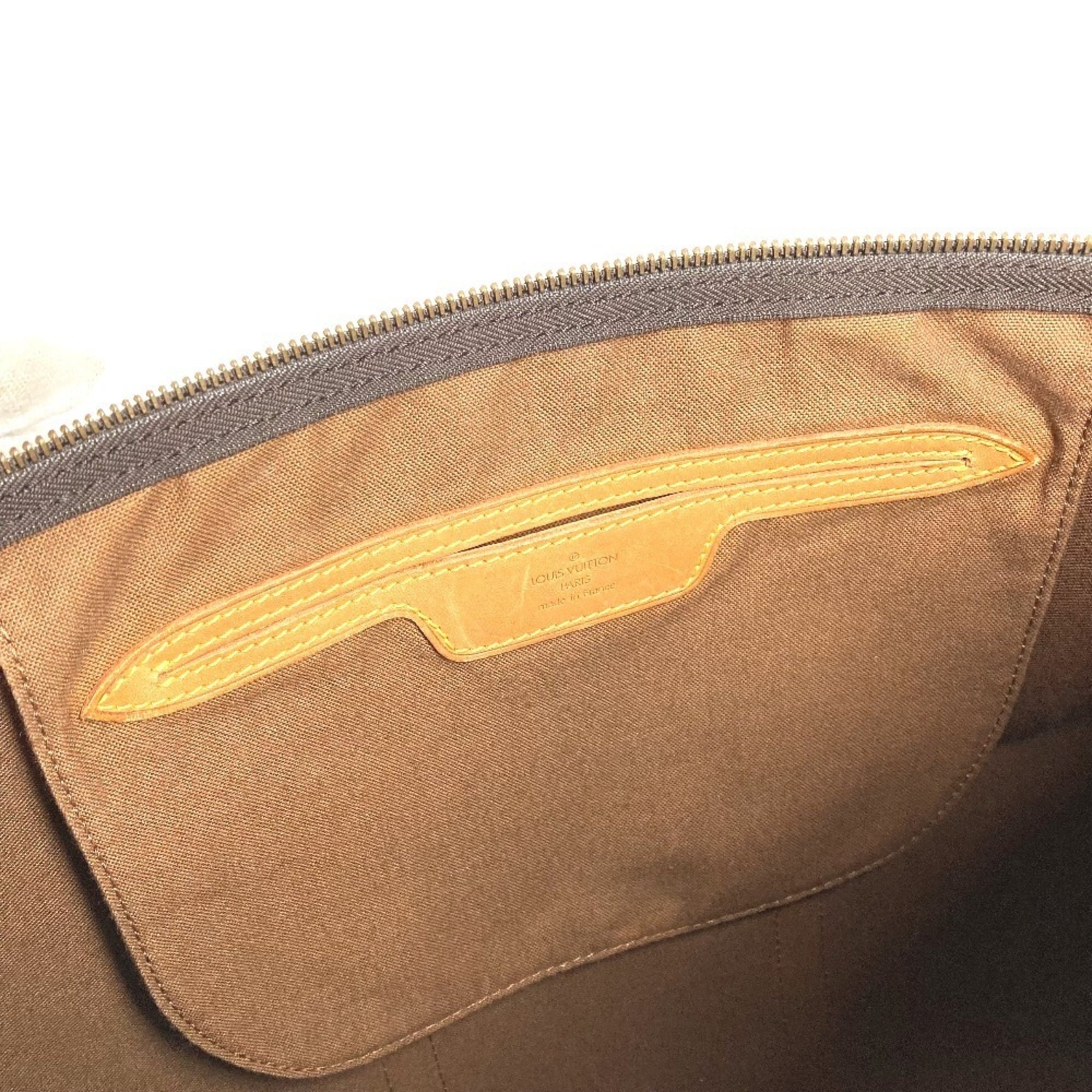 Louis Vuitton Brown Monogram Shoulder Bag Tote Bag (Pre-Owned)