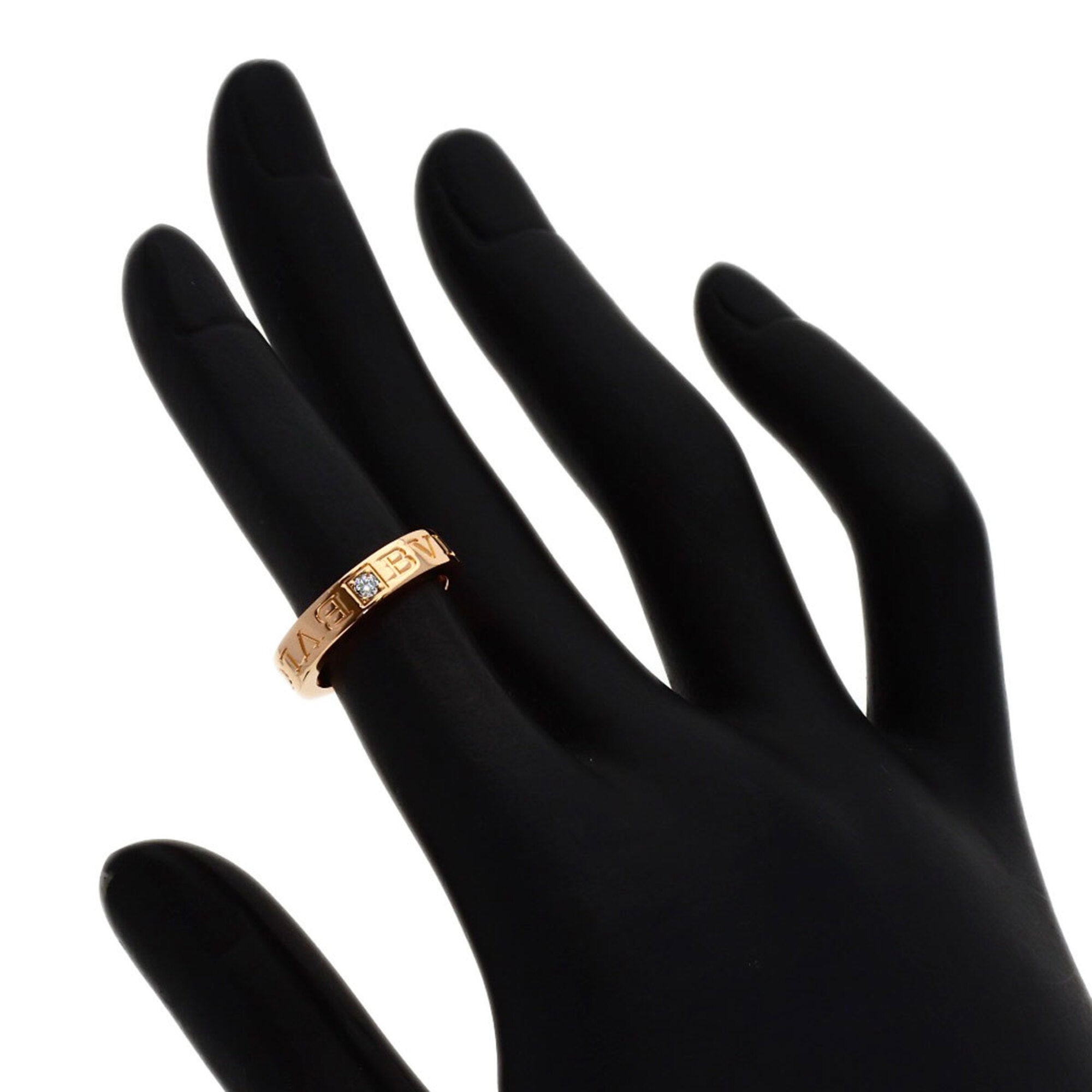 Bvlgari Pink Gold (18K) Band Ring (Pre-Owned)