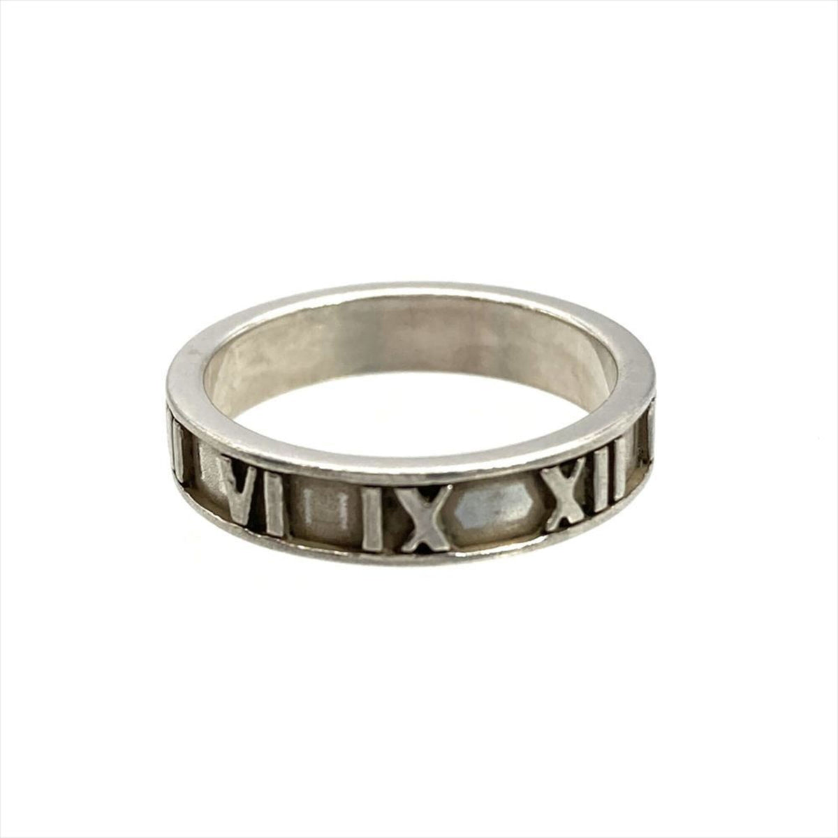 Tiffany Silver Silver 925 Band Ring (Pre-Owned)