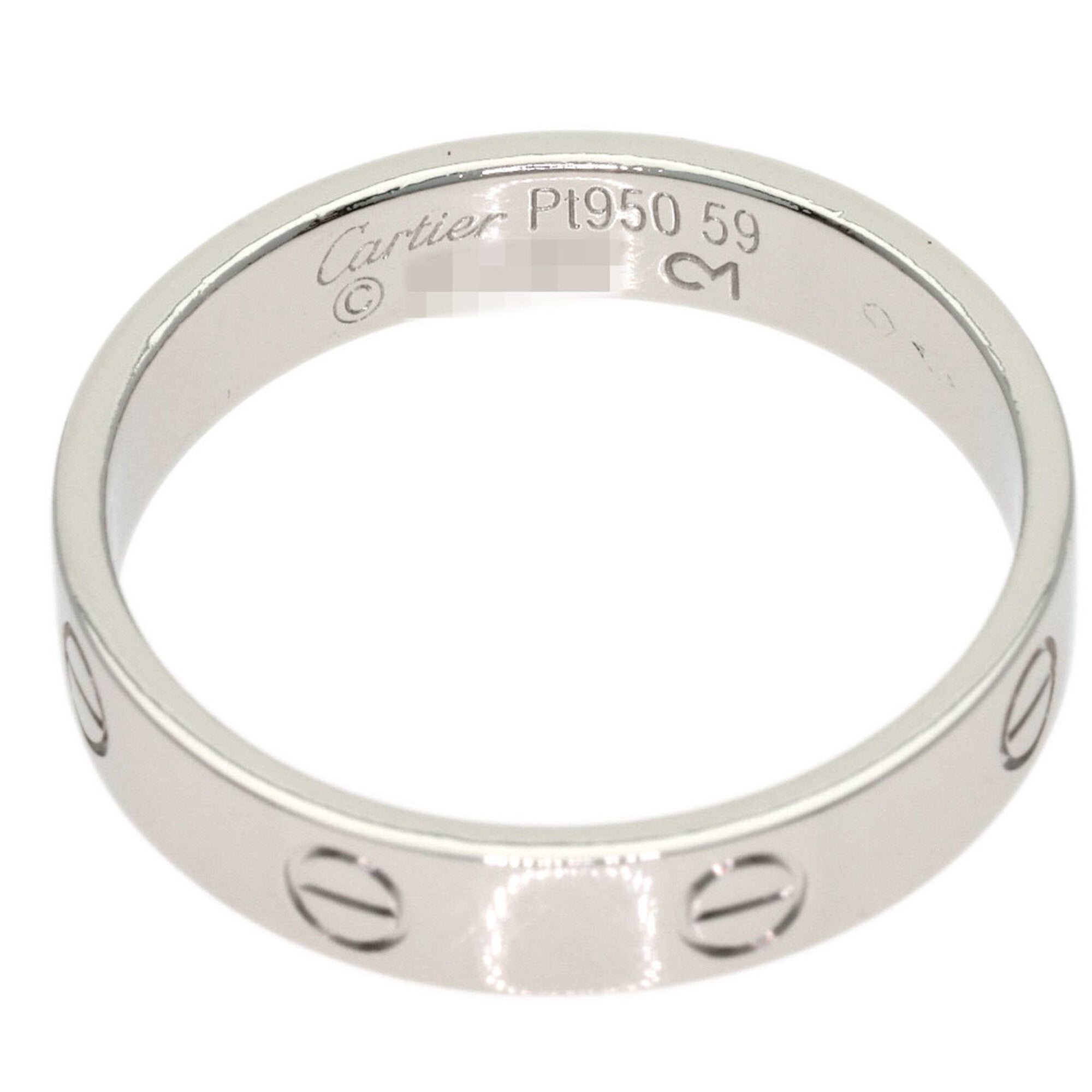 Cartier Platinum 950 Band Ring (Pre-Owned)