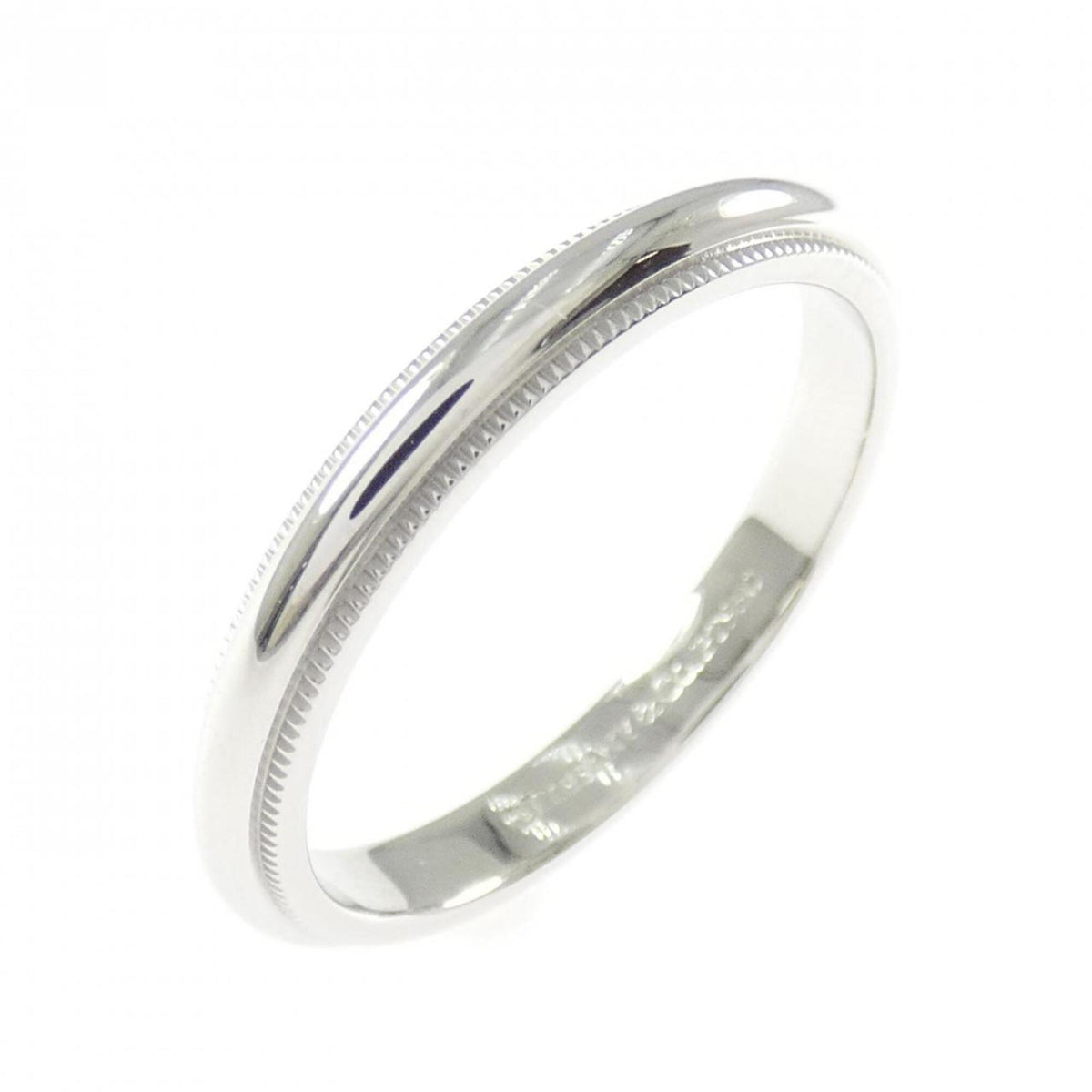 Tiffany Platinum 950 Band Ring (Pre-Owned)