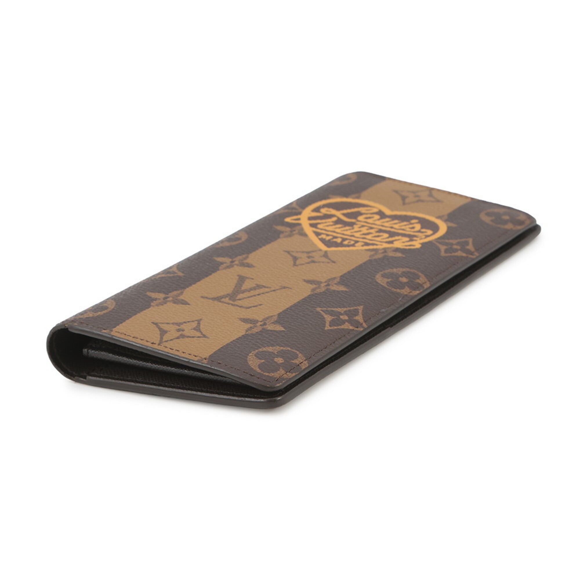 Louis Vuitton Brown Long Wallet (Bi-Fold) (Pre-Owned)
