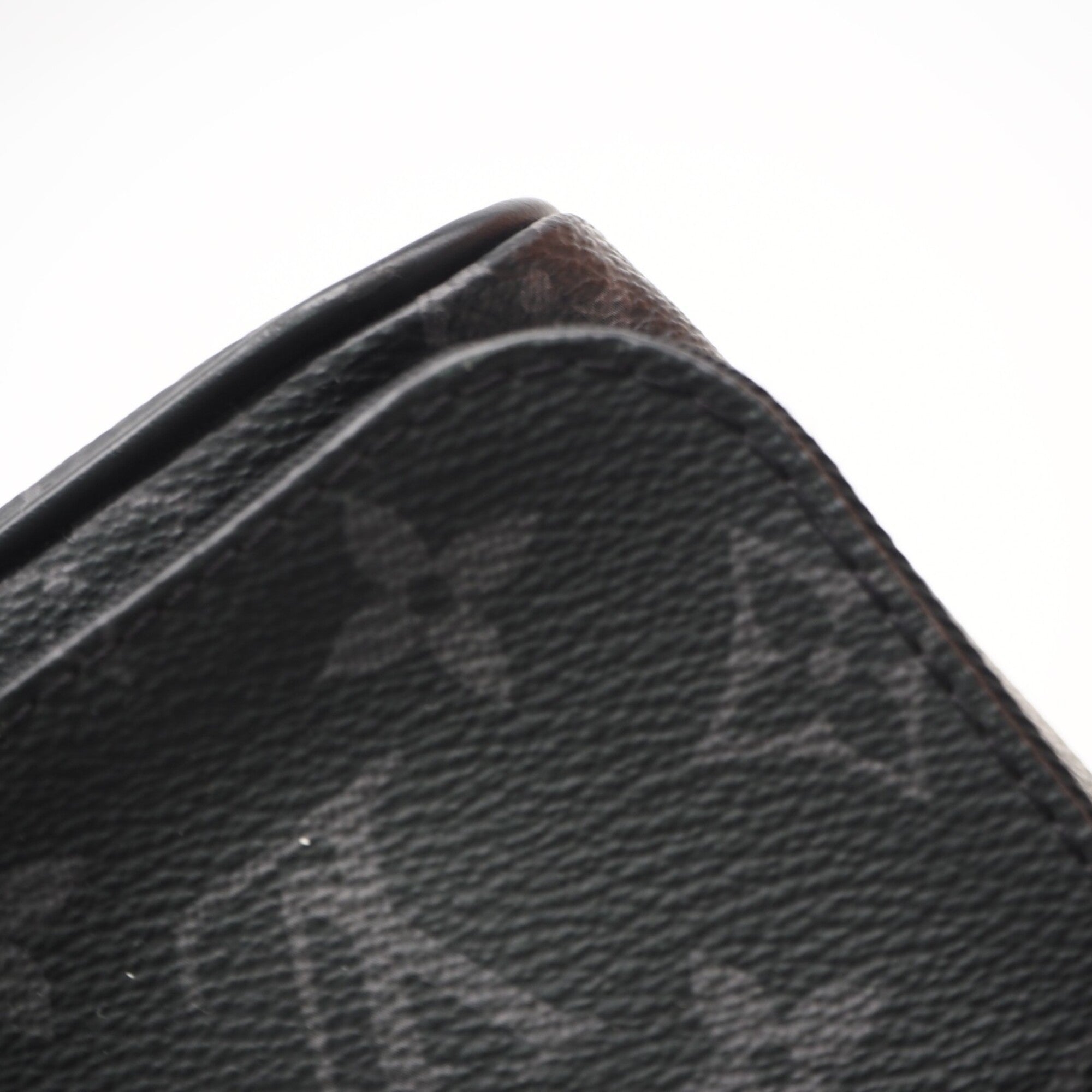 Louis Vuitton Monogram Eclipse Black Gray Coated Canvas Leather Shoulder Bag (Pre-Owned)