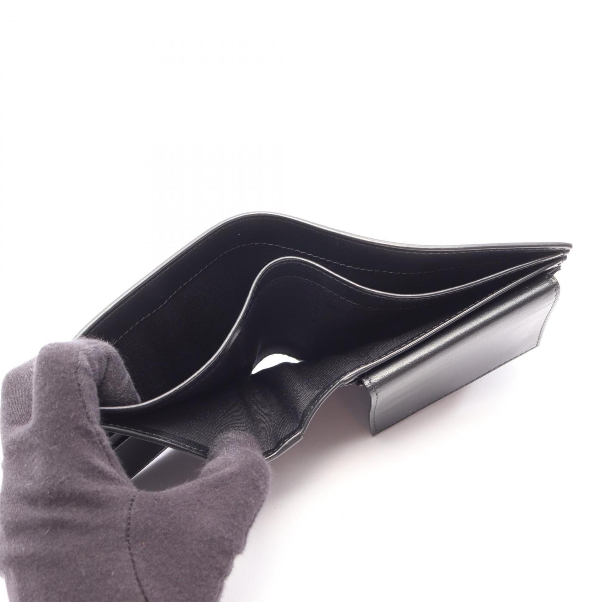 Celine Black Leather Wallet (Bi-Fold) (Pre-Owned)