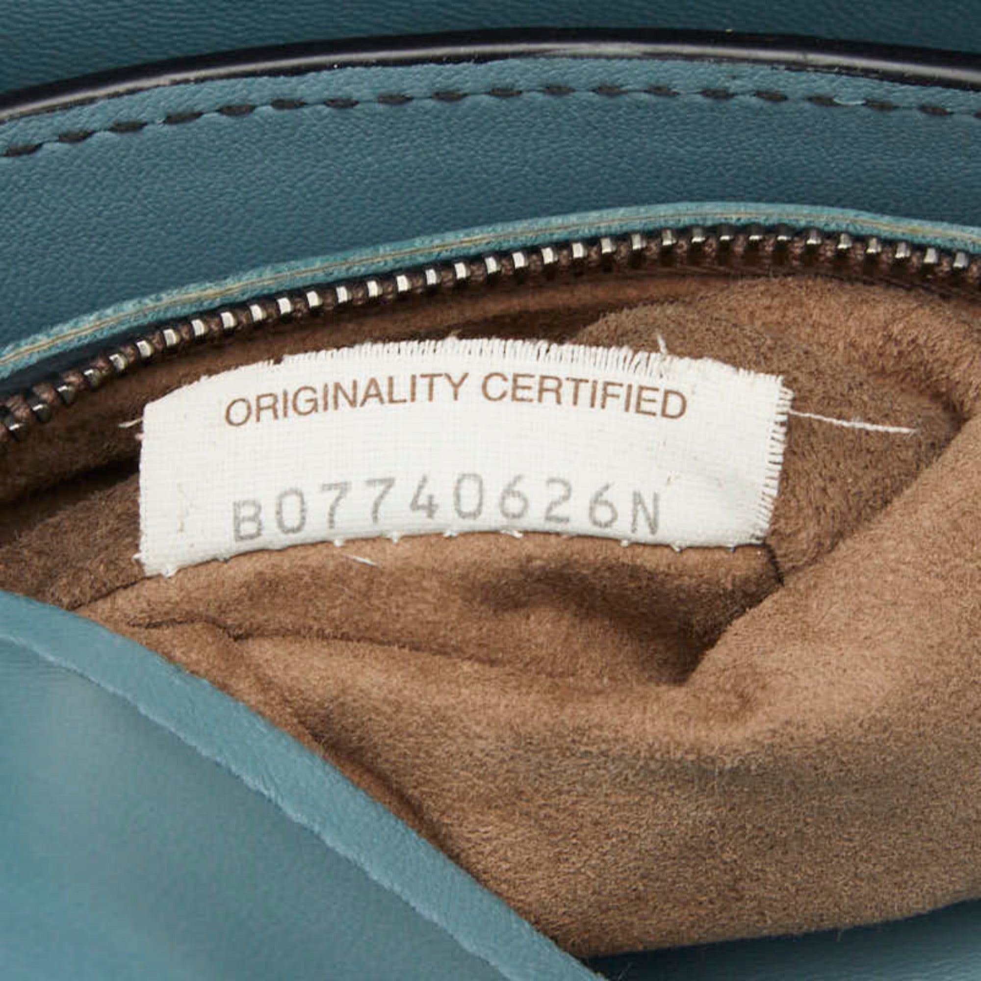 Bottega Veneta Light Blue Leather Handbag Shoulder Bag (Pre-Owned)