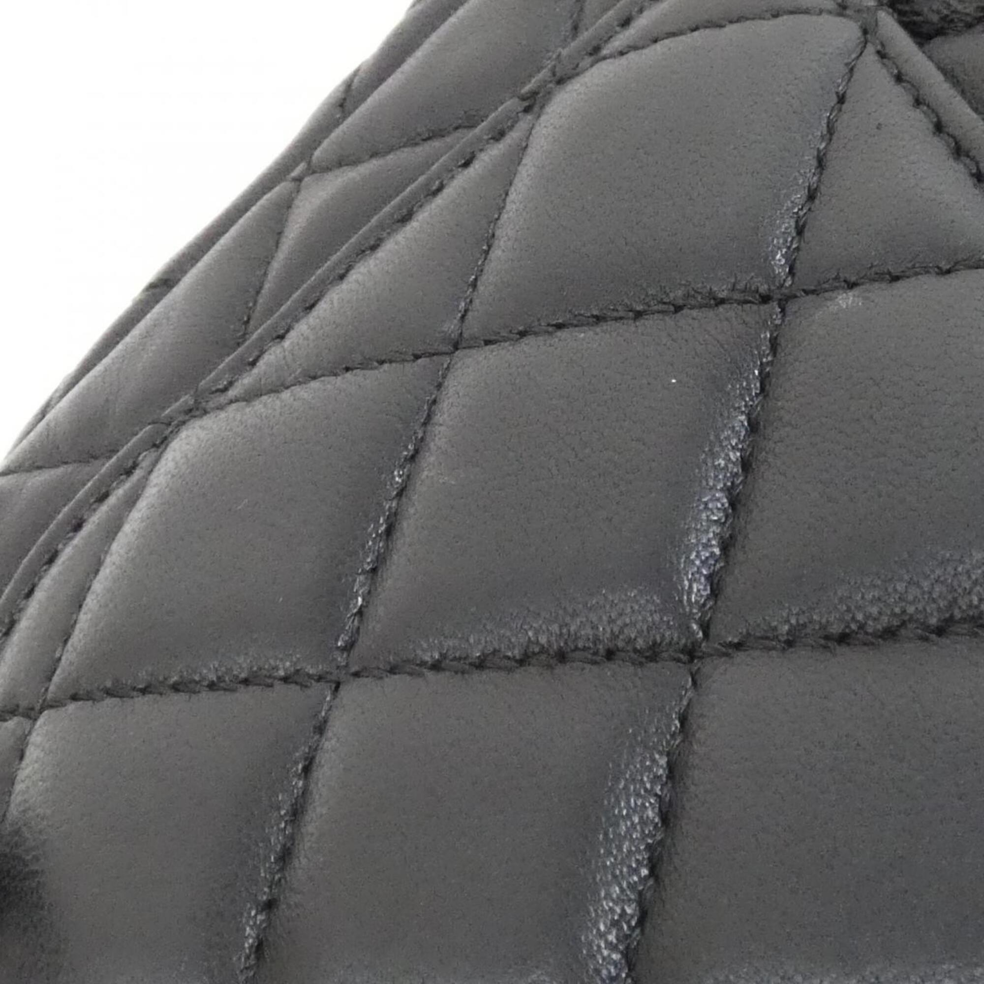 Chanel Black Leather Backpack (Pre-Owned)