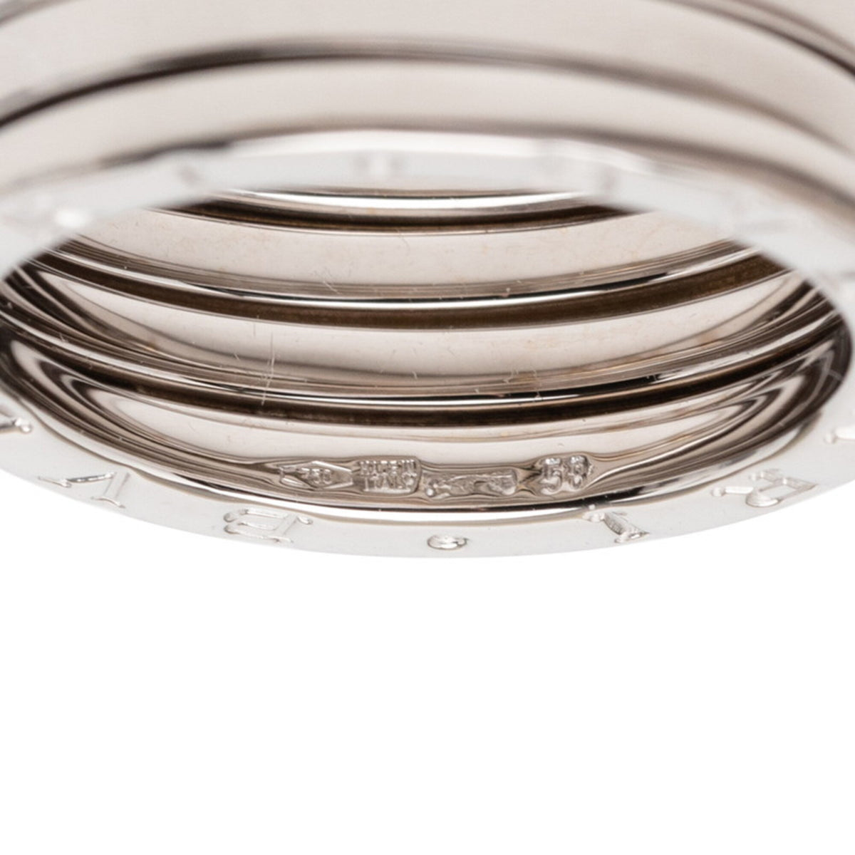 Bvlgari White Gold (18K) Band Ring (Pre-Owned)