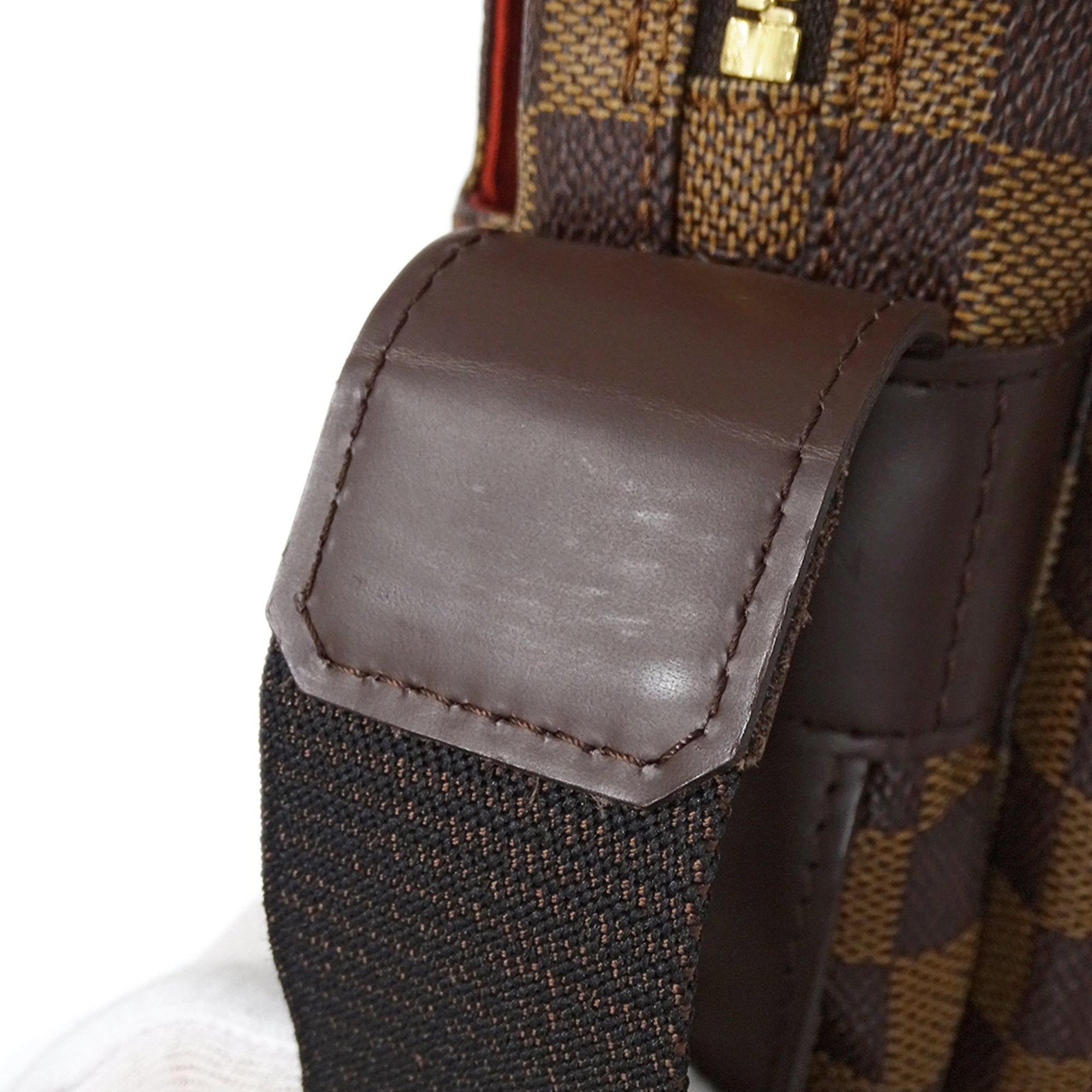Louis Vuitton Brown Damier Canvas Damier Canvas Handbag Shoulder Bag (Pre-Owned)