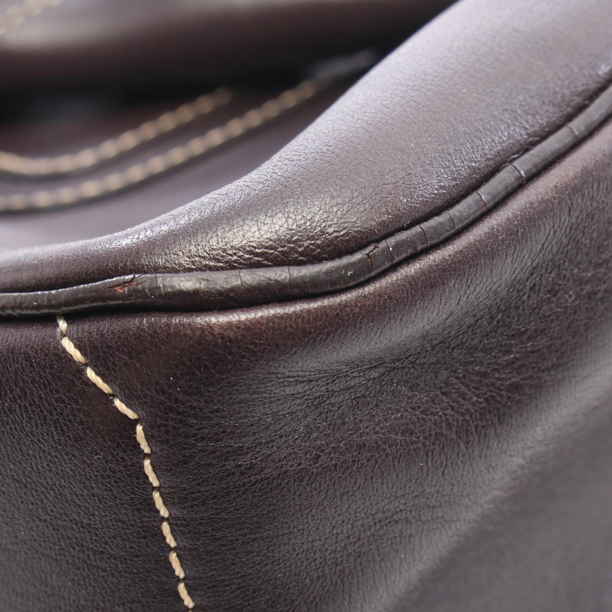 Celine Brown Leather Handbag (Pre-Owned)