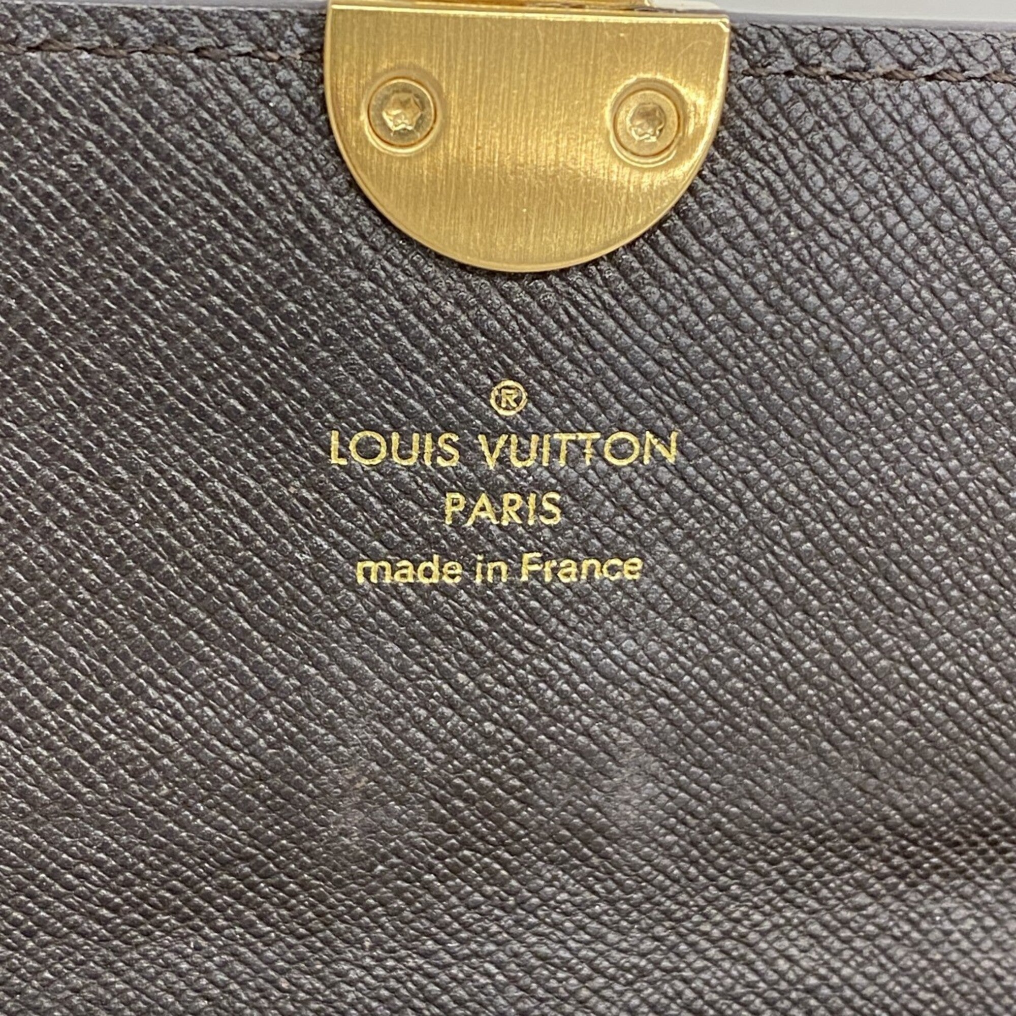 Louis Vuitton Fusain Long Wallet (Bi-Fold) (Pre-Owned)