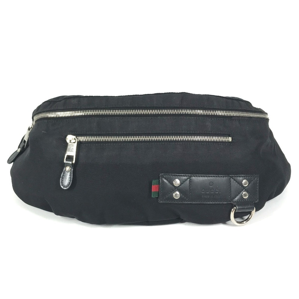 Gucci Black Nylon Sling Bag (Pre-Owned)