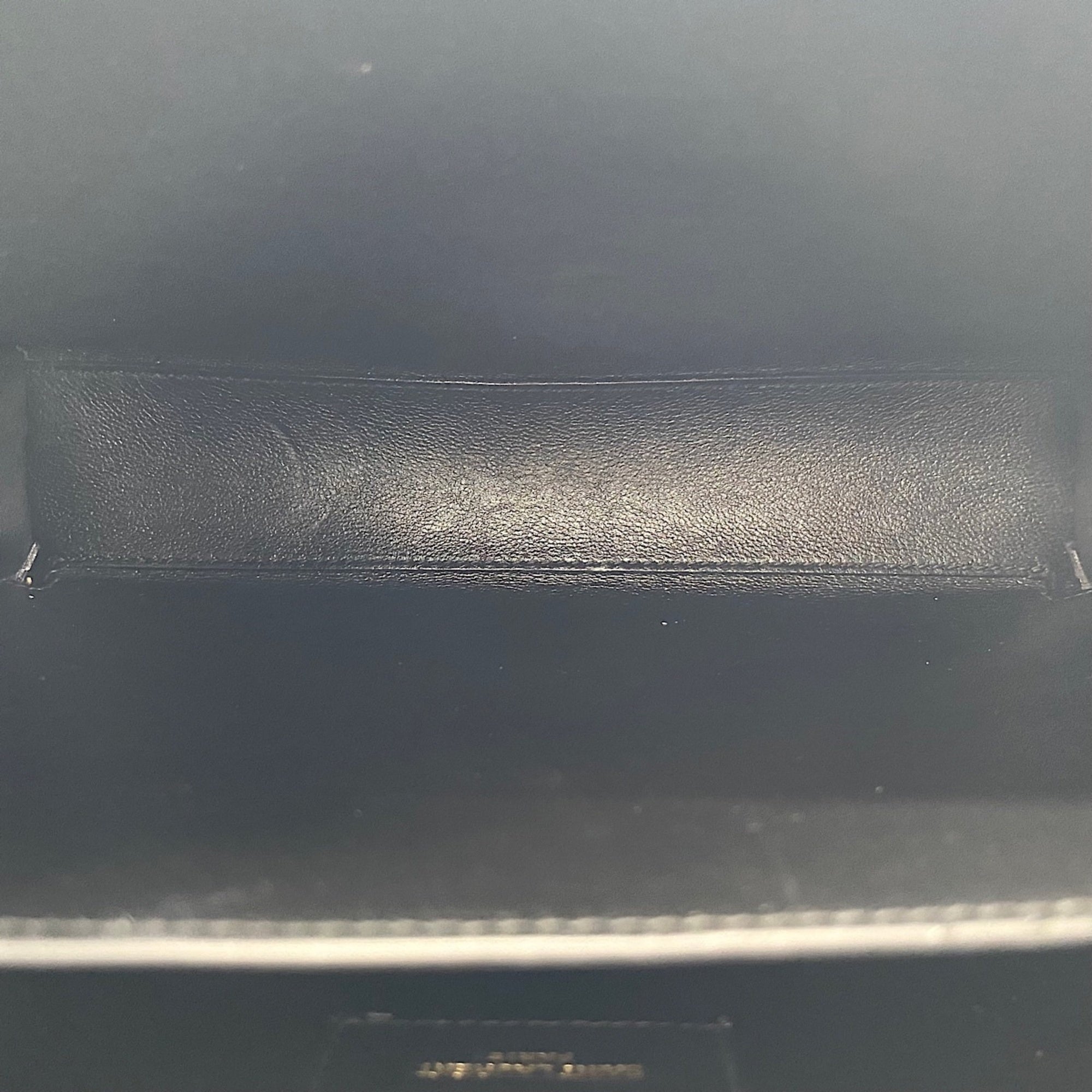 Yves Saint Laurent Cassandre Black Handbag (Pre-Owned)
