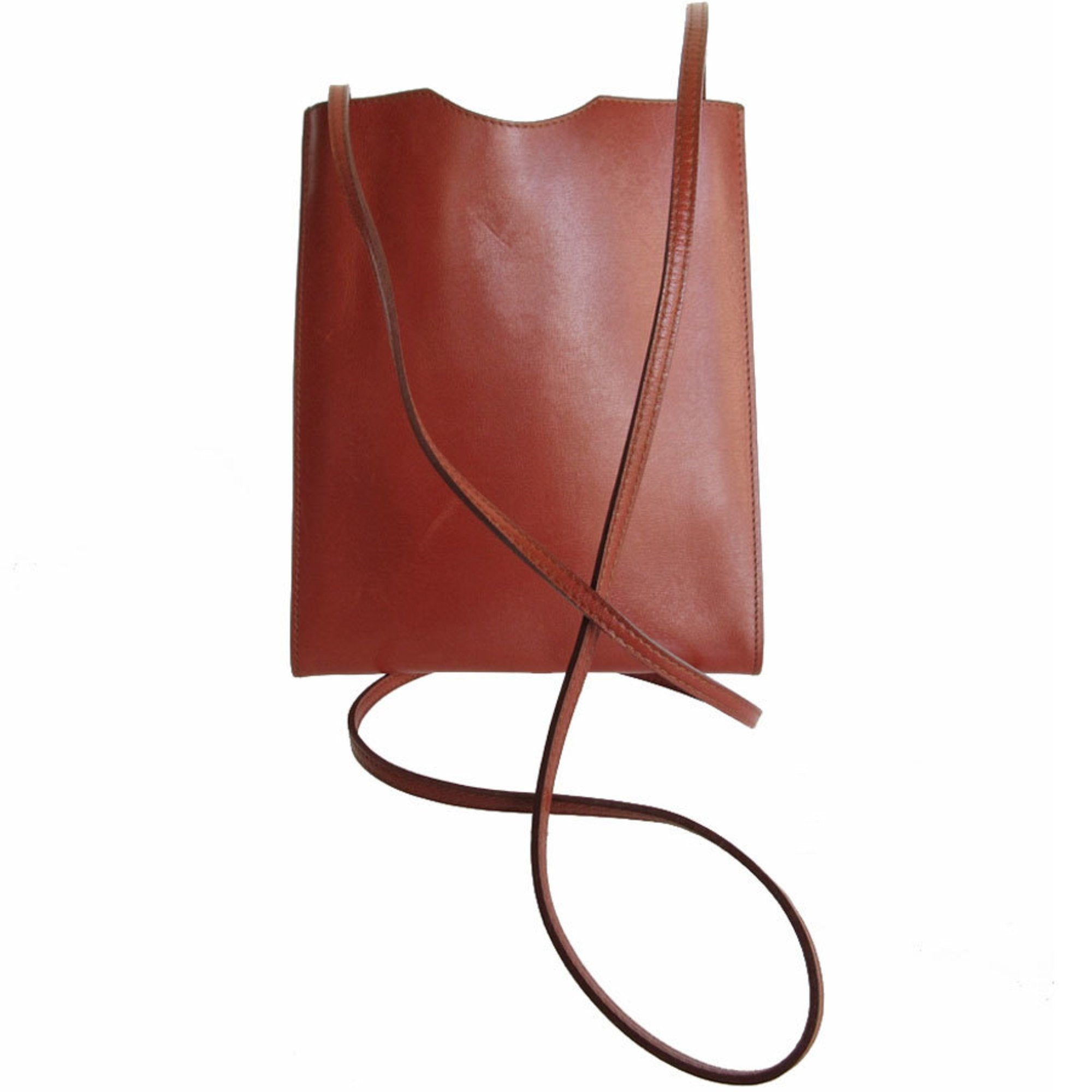 Hermes Brown Leather Shoulder Bag (Pre-Owned)