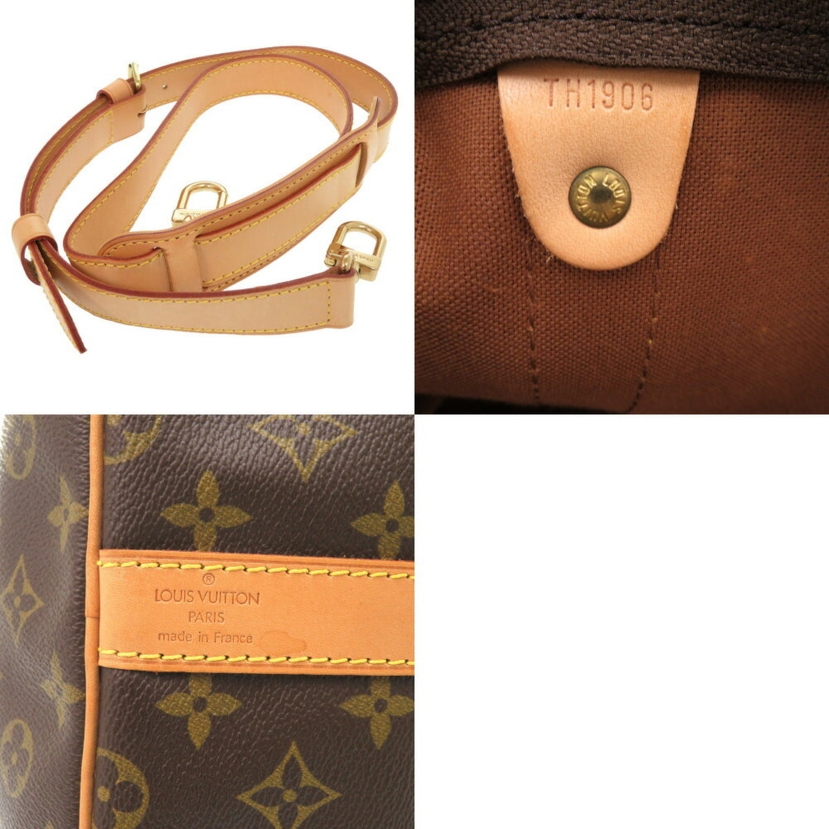 Louis Vuitton Brown Monogram Monogram Boston Bag (Pre-Owned)
