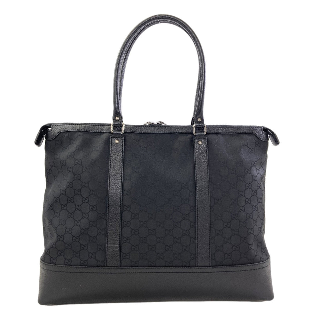 Gucci Black Nylon Tote Bag (Pre-Owned)