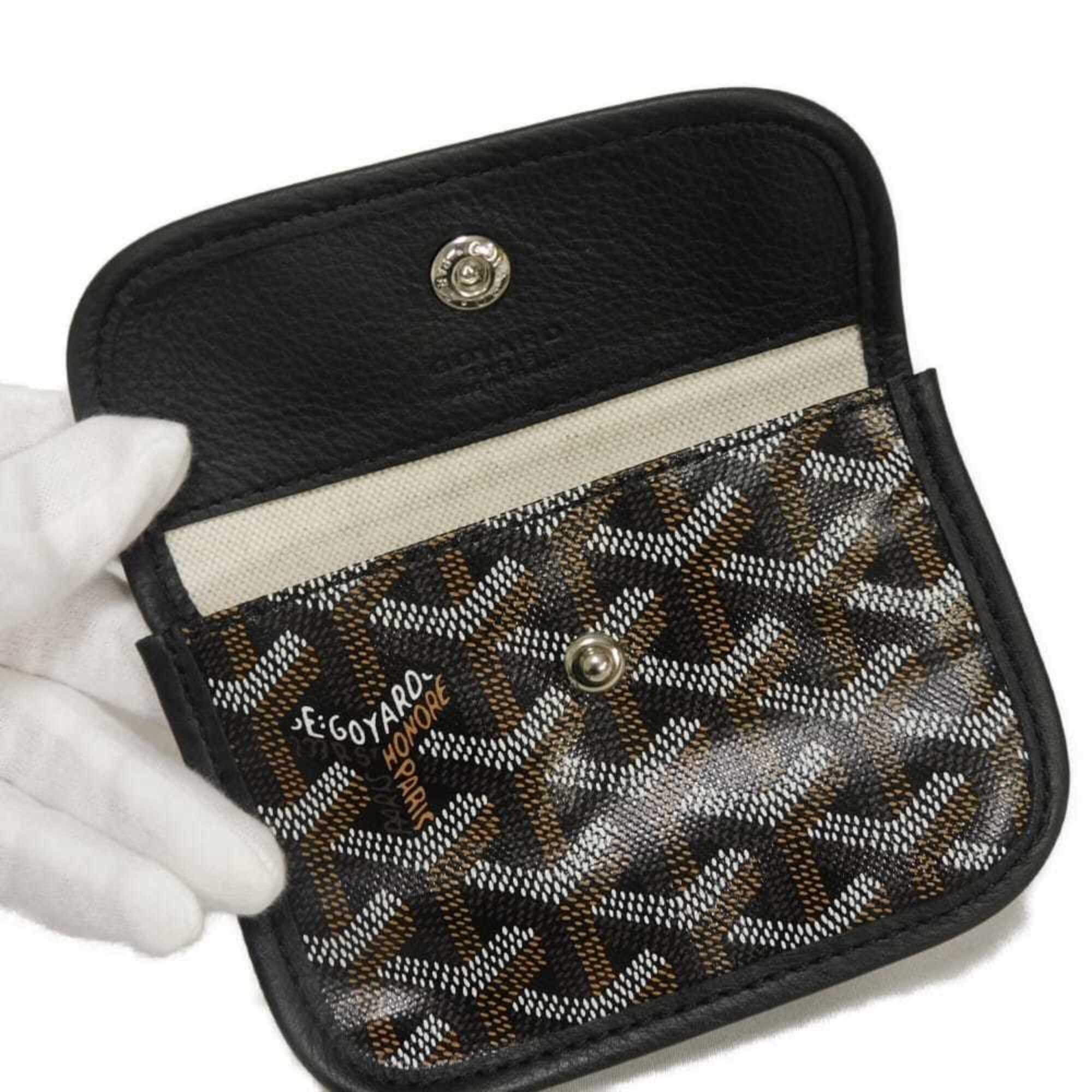 Goyard Black Canvas Leather Tote Bag (Pre-Owned)