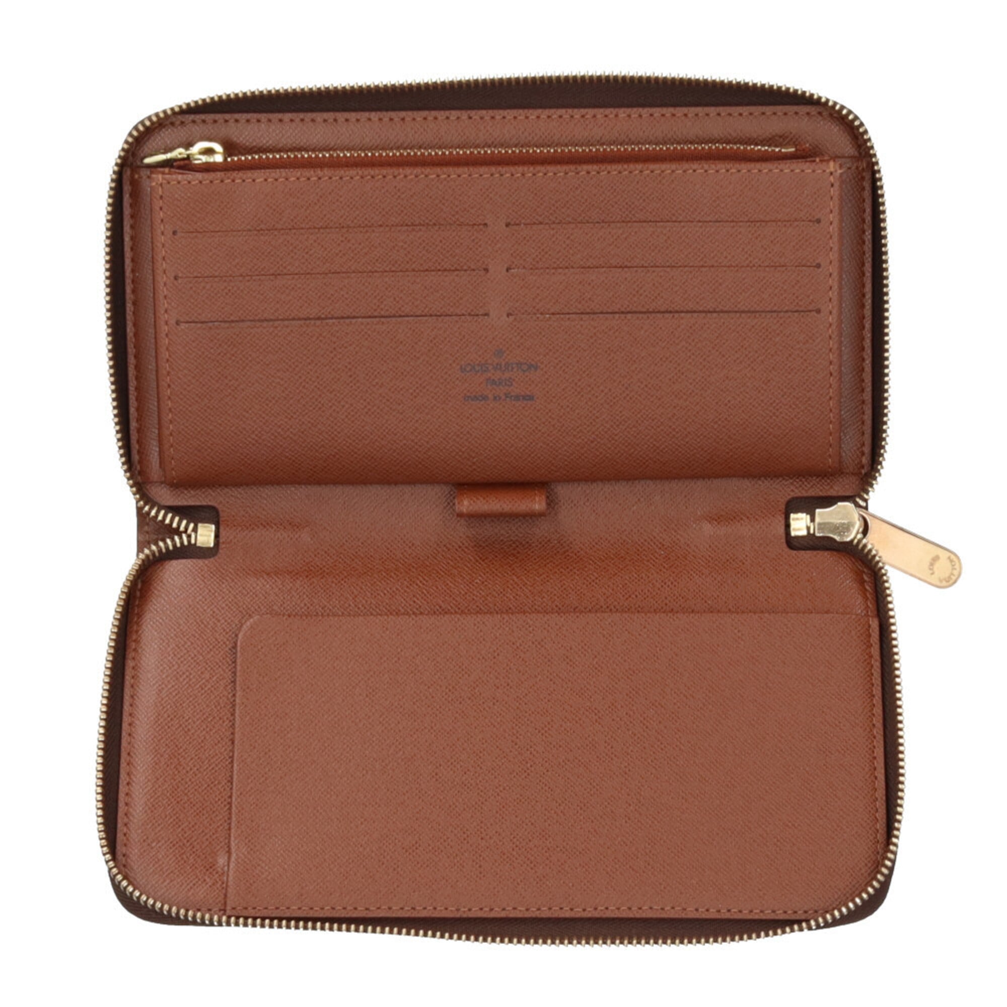 Louis Vuitton Monogram Brown Monogram Long Wallet (Bi-Fold) (Pre-Owned)