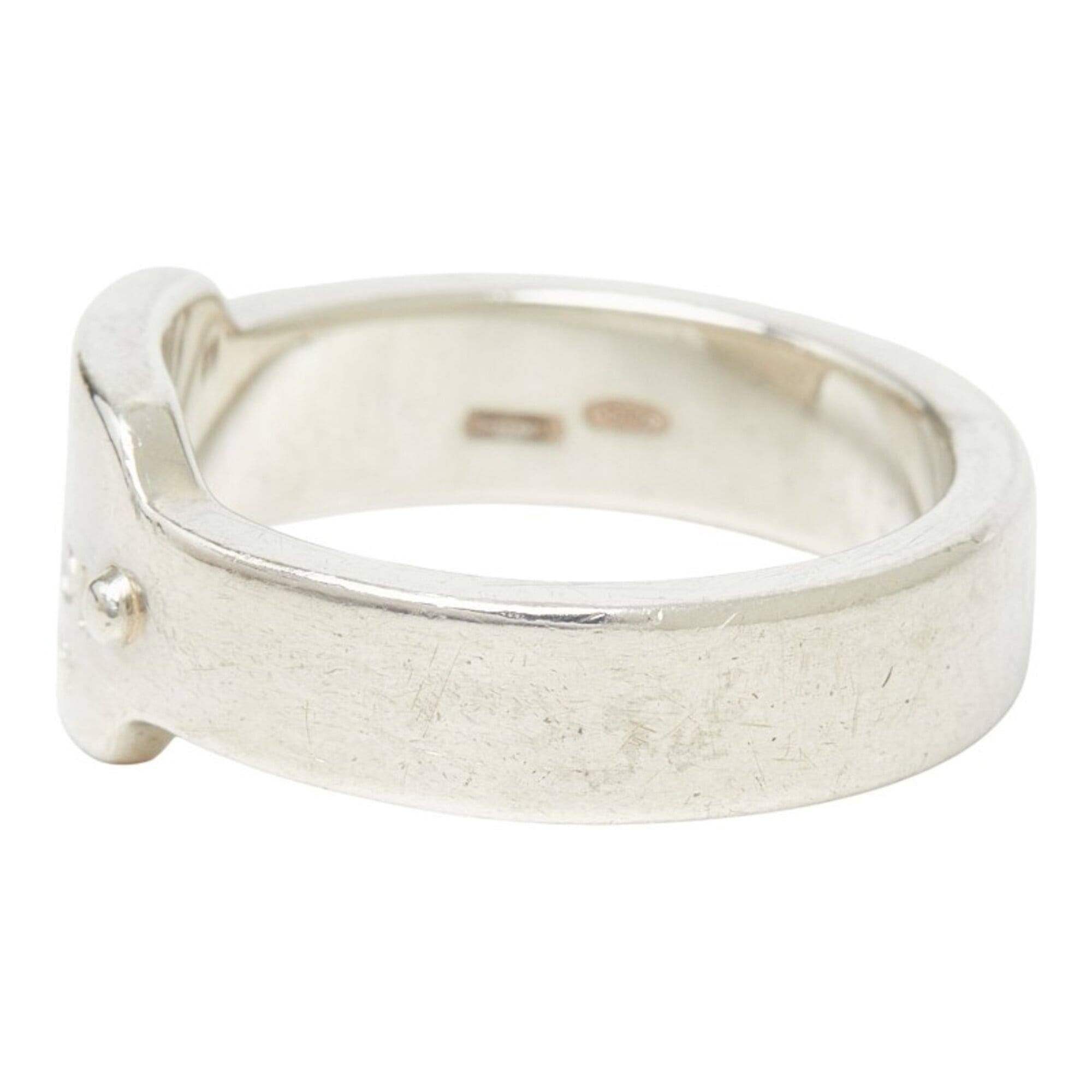 Gucci Silver 925 Band Ring (Pre-Owned)