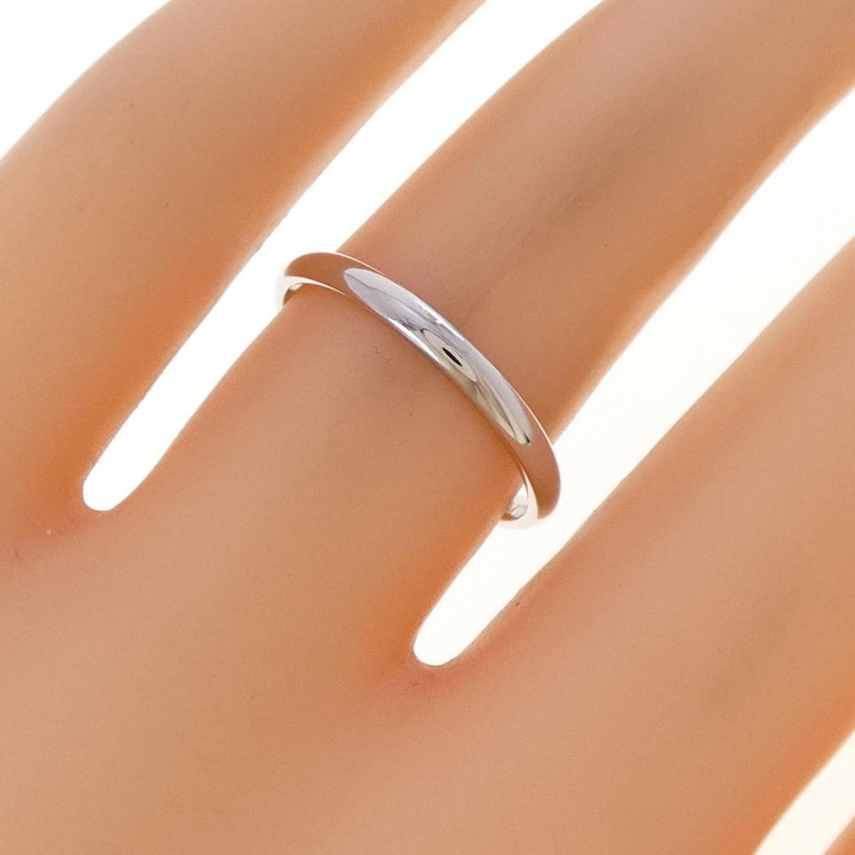 Tiffany Platinum 950 Band Ring (Pre-Owned)