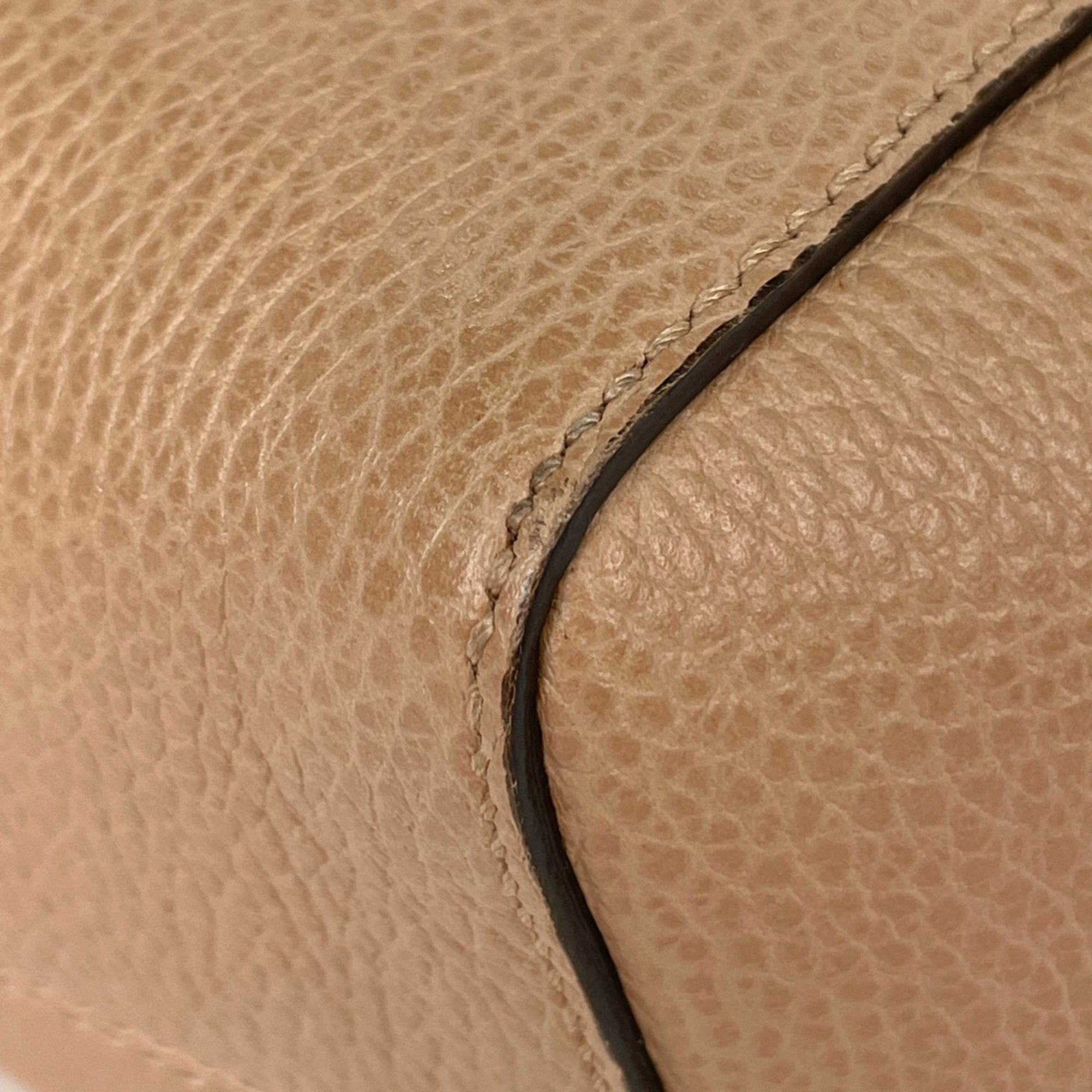 Gucci Beige Leather Tote Bag (Pre-Owned)