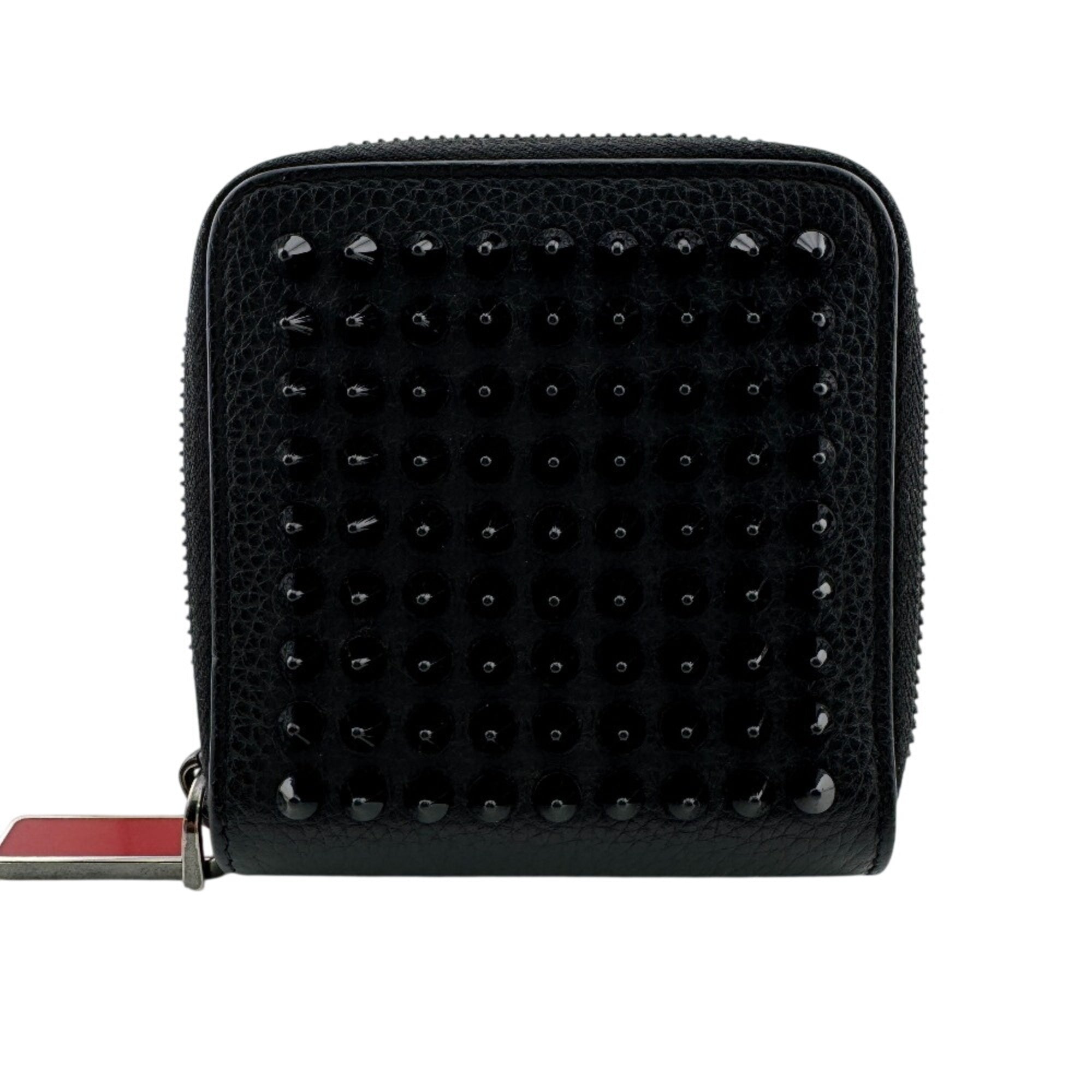 Christian Louboutin Black Leather Wallet (Bi-Fold) (Pre-Owned)