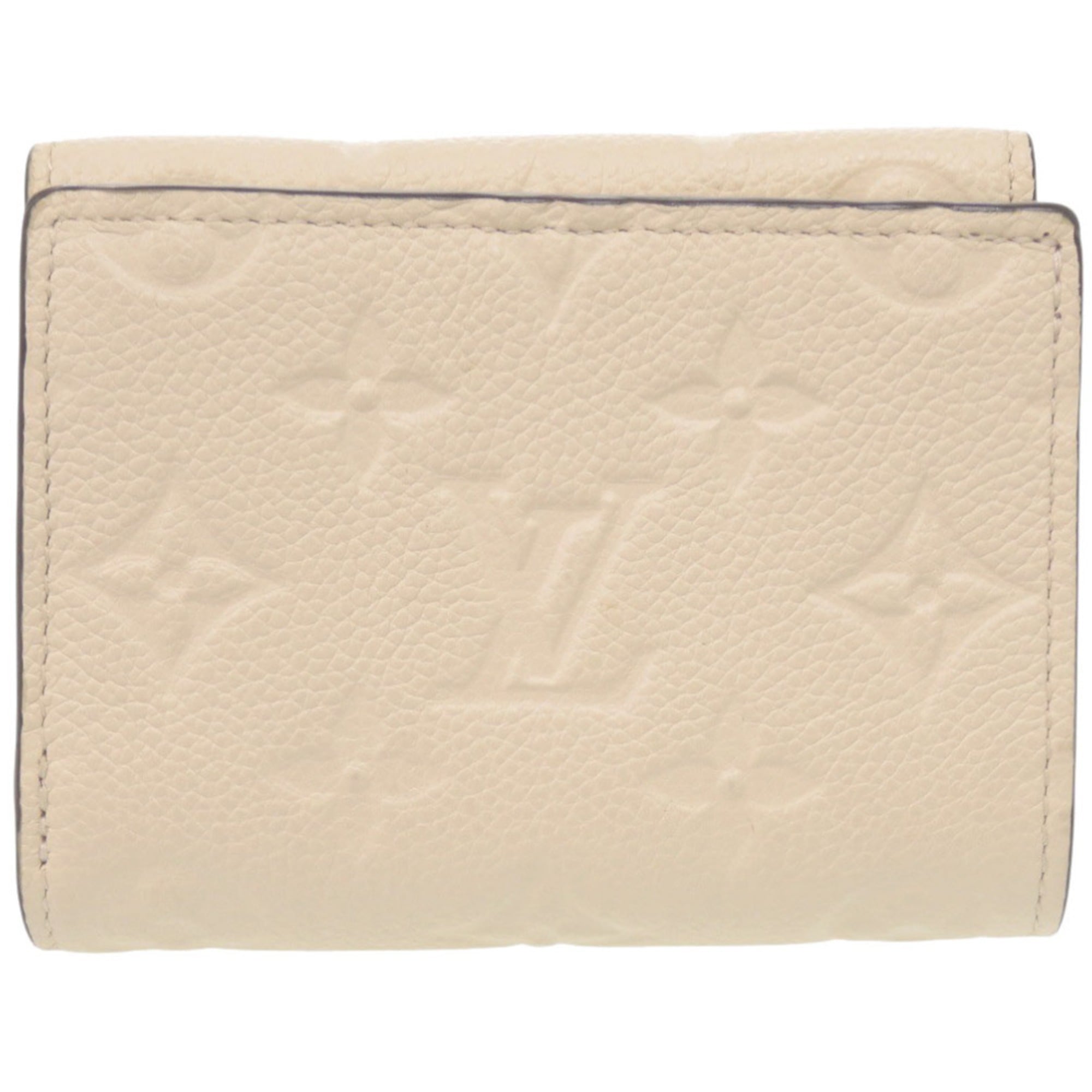 Louis Vuitton Monogram Empreinte Gold Monogram White Monogram Empreinte Wallet (Tri-Fold) (Pre-Owned)