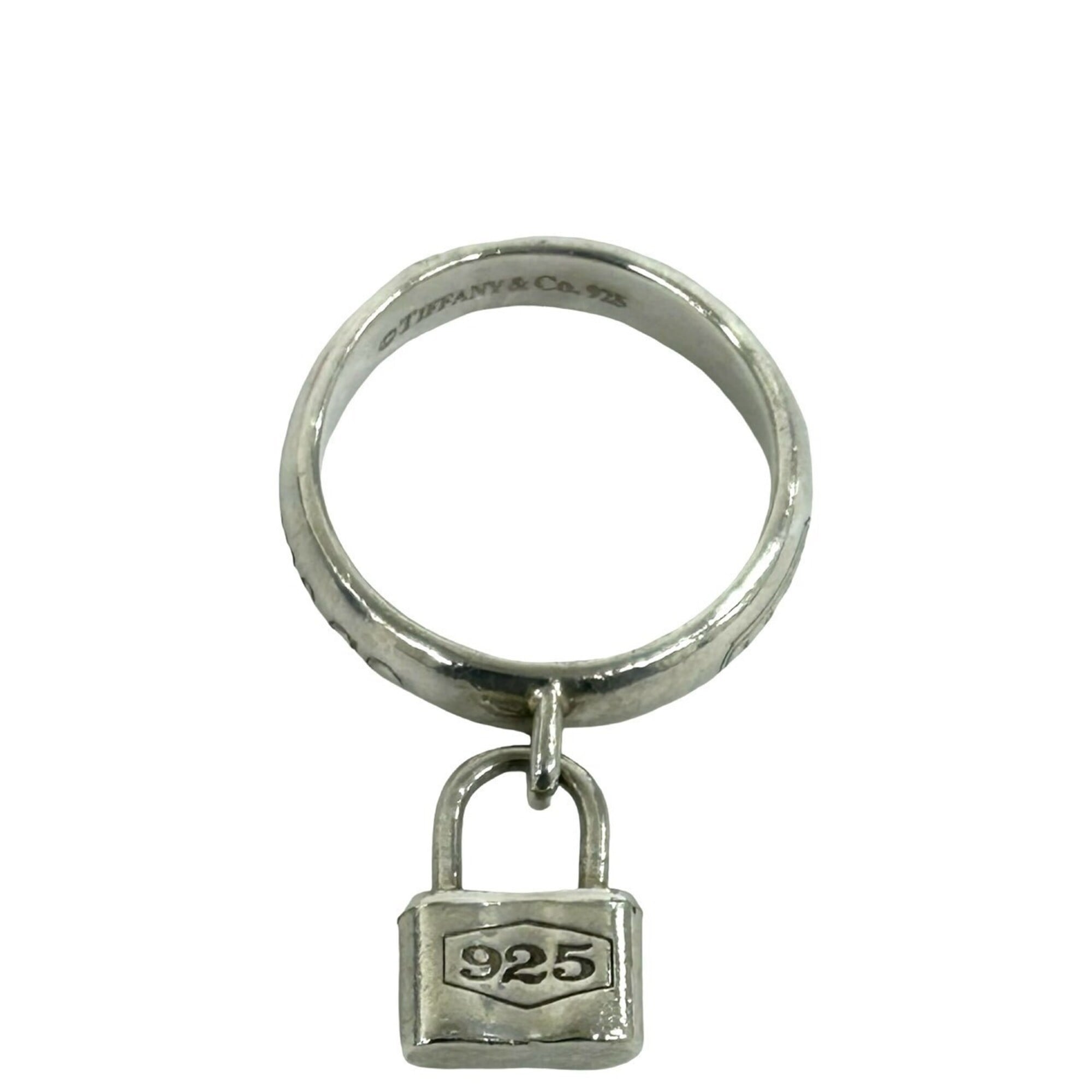Tiffany Silver Silver 925 Band Ring (Pre-Owned)
