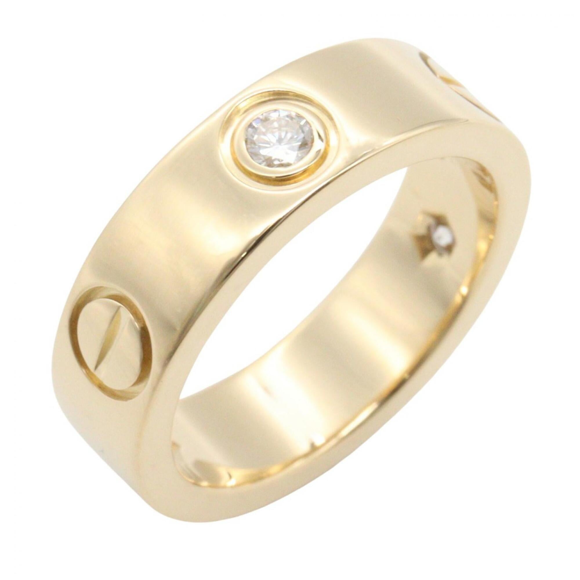 Cartier Gold Clear Yellow Gold (18K) Band Ring (Pre-Owned)