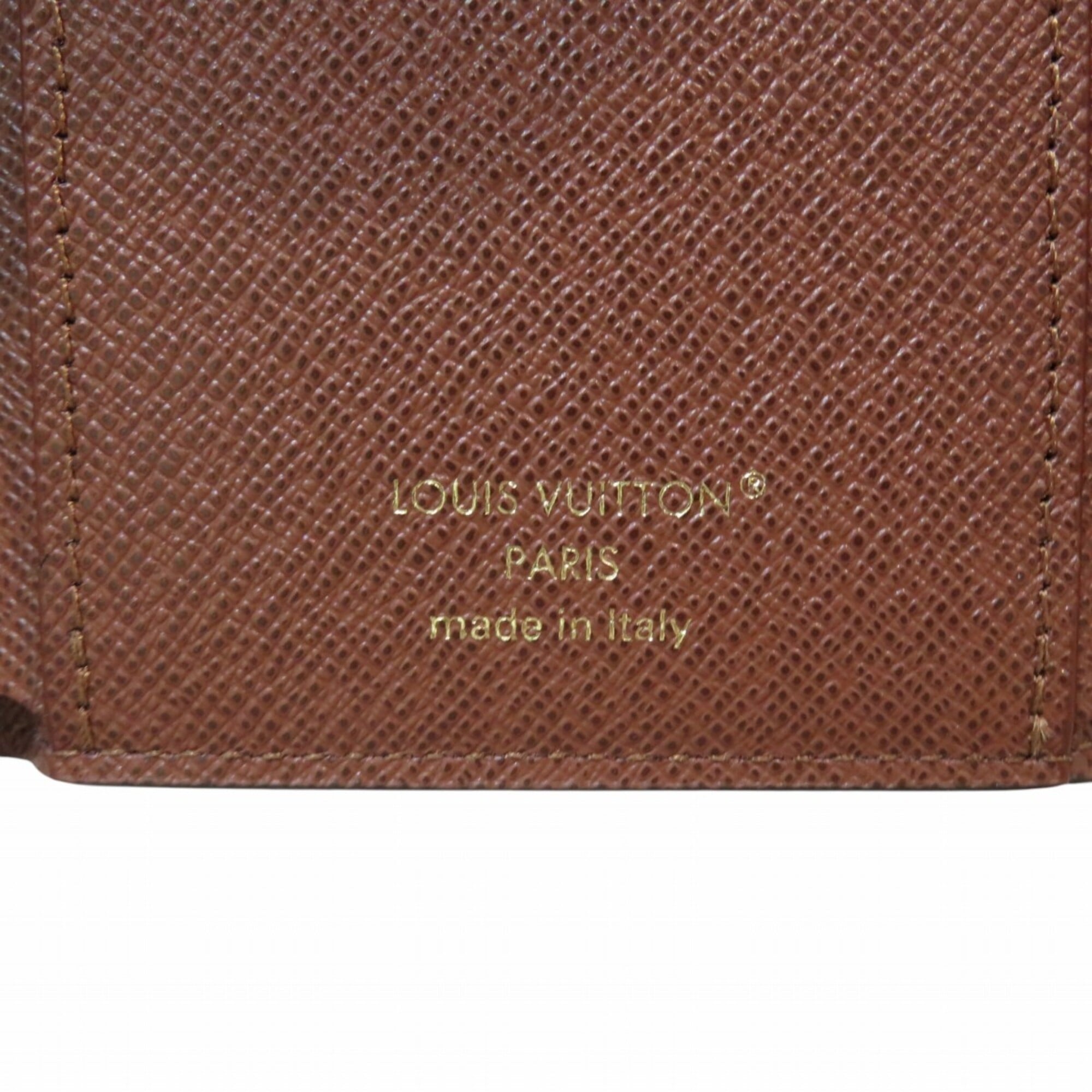 Louis Vuitton Brown Monogram Monogram Canvas Wallet (Tri-Fold) (Pre-Owned)