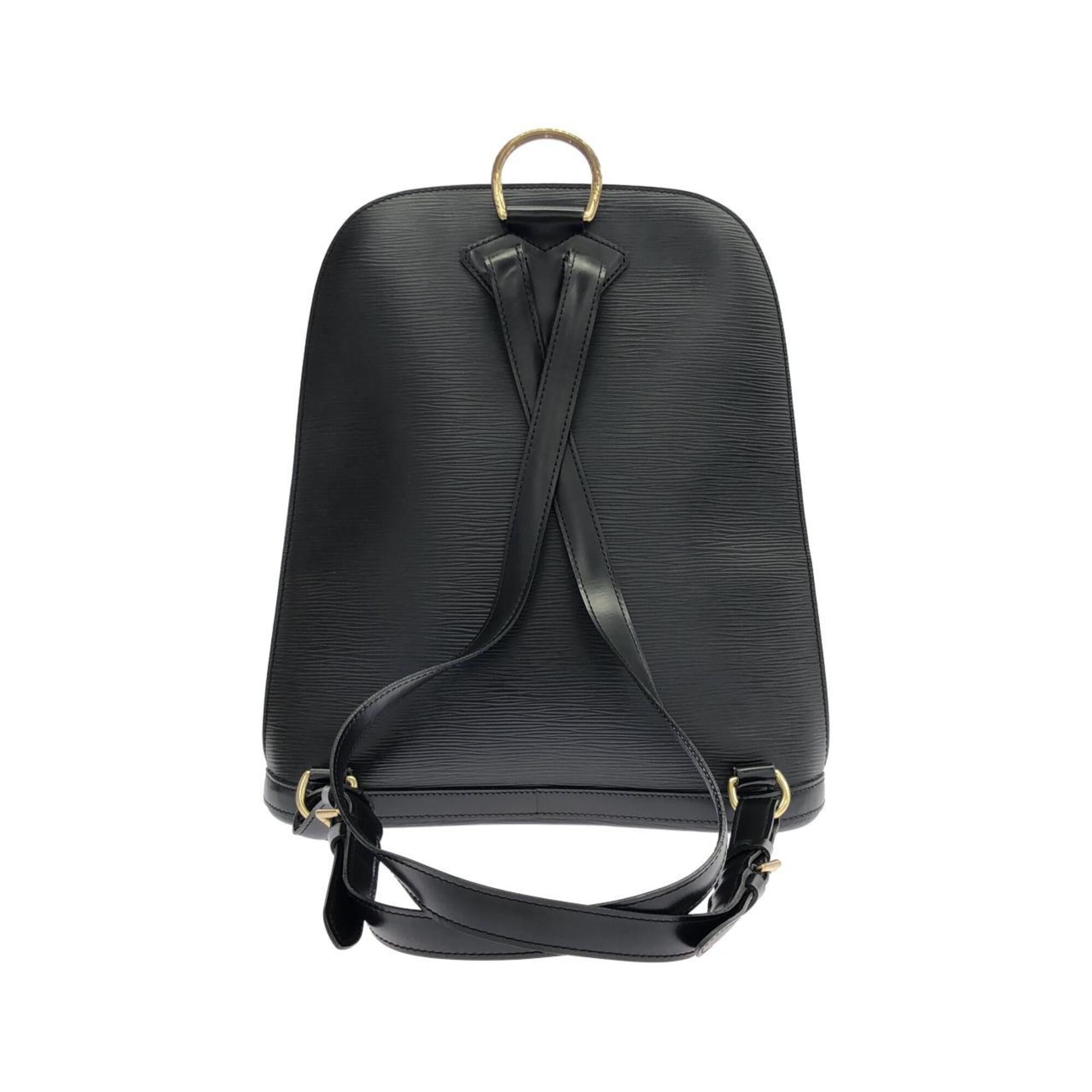 Louis Vuitton Epi Black Leather Backpack (Pre-Owned)