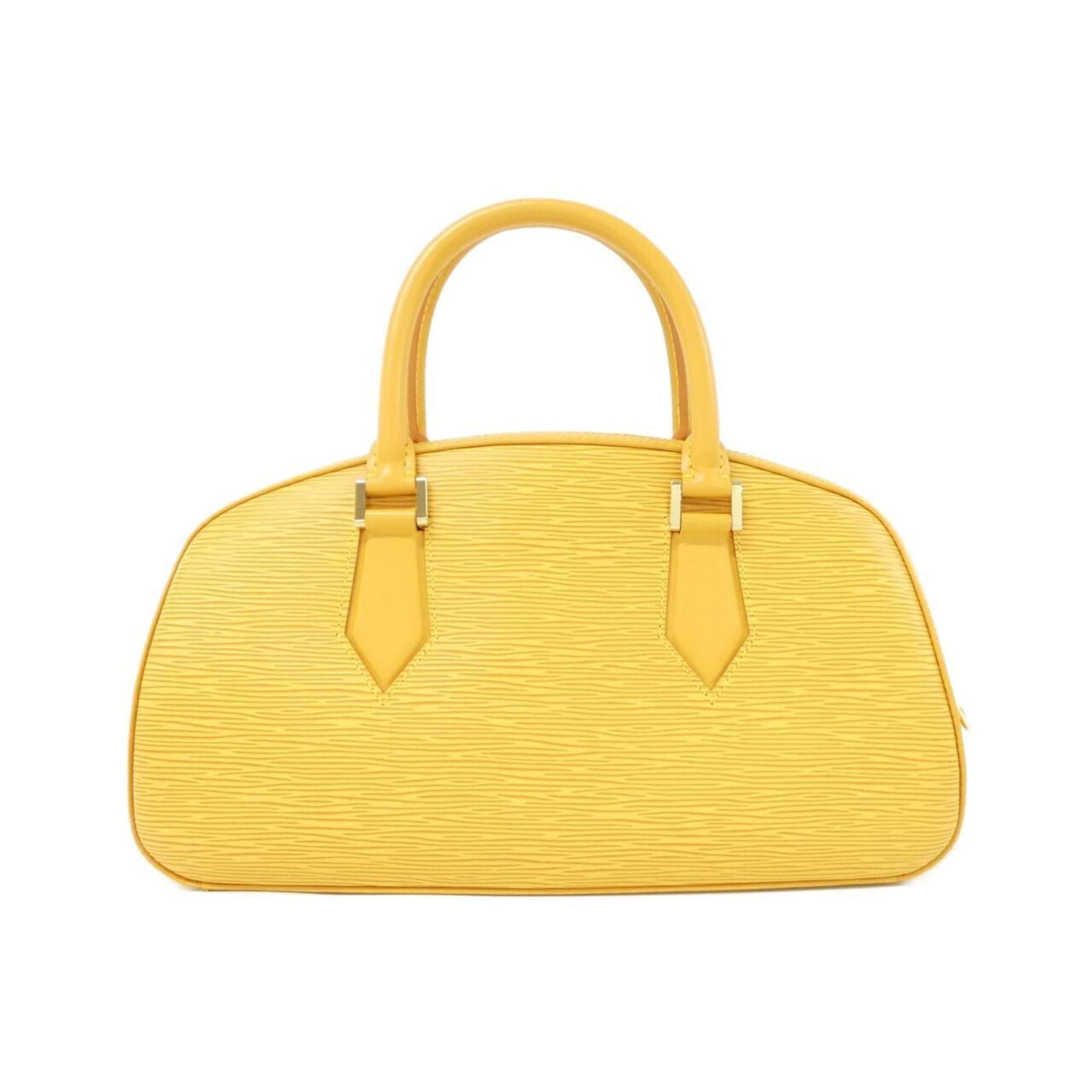 Louis Vuitton Yellow Leather Handbag (Pre-Owned)