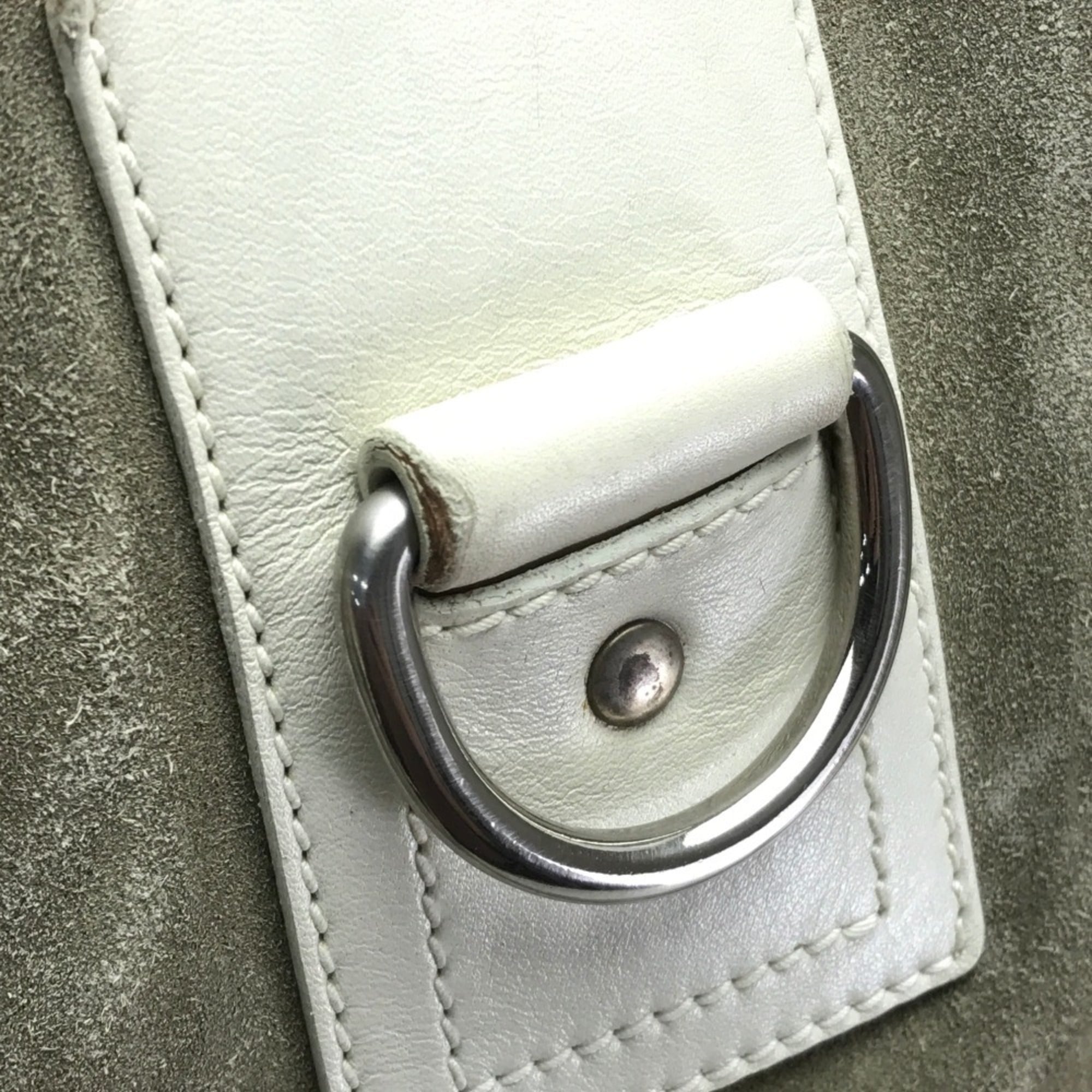 Bally Beige Suede Leather Backpack (Pre-Owned)