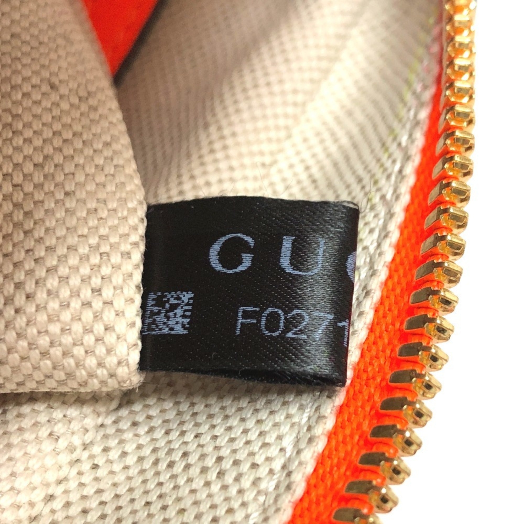 Gucci Multi-Color Canvas Leather Shoulder Bag (Pre-Owned)