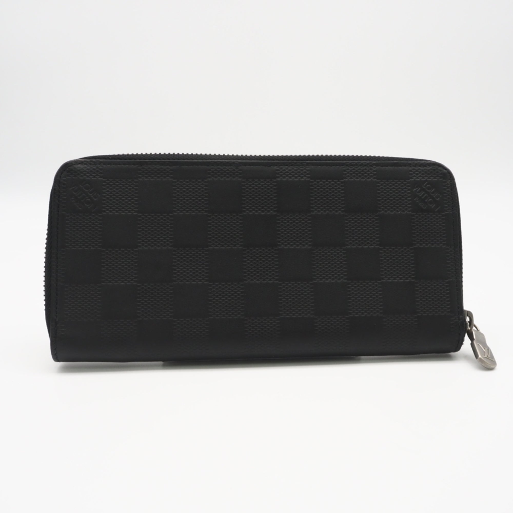 Louis Vuitton Black Damier Canvas Infini Onyx Damier Infini Long Wallet (Bi-Fold) (Pre-Owned)