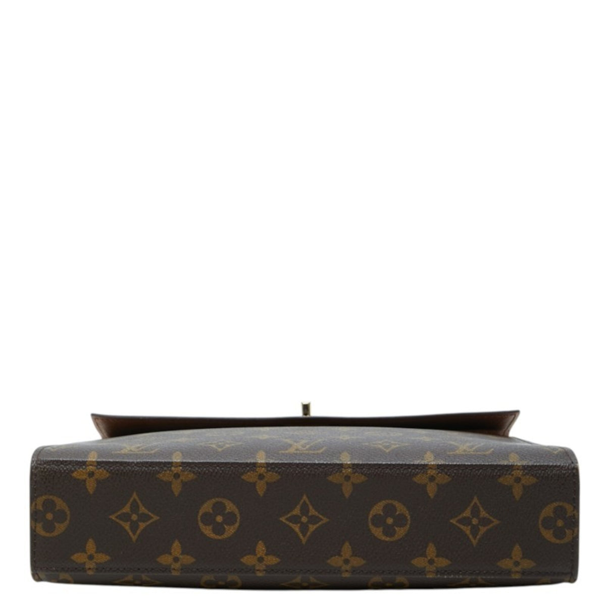 Louis Vuitton Brown Pvc Leather Handbag (Pre-Owned)