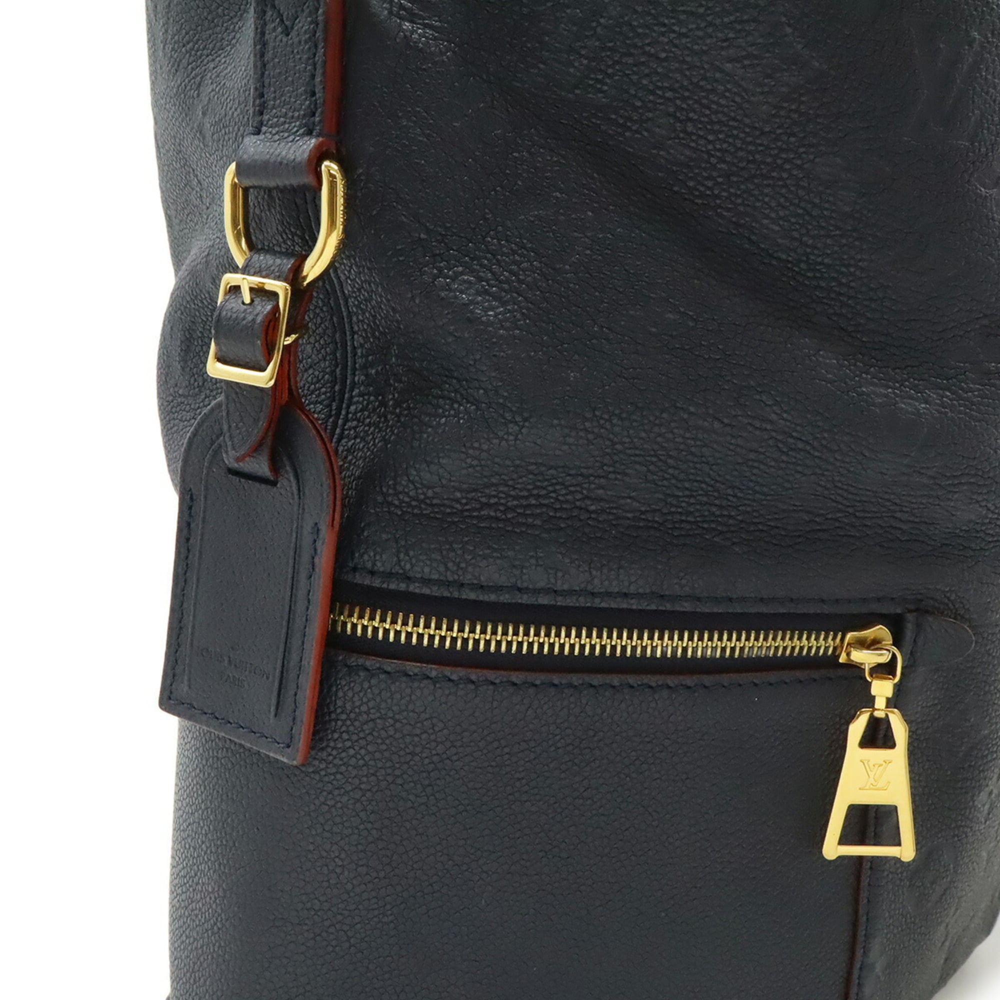 Louis Vuitton Monogram Empreinte Marine Rouge Monogram Empreinte Shoulder Bag (Pre-Owned)