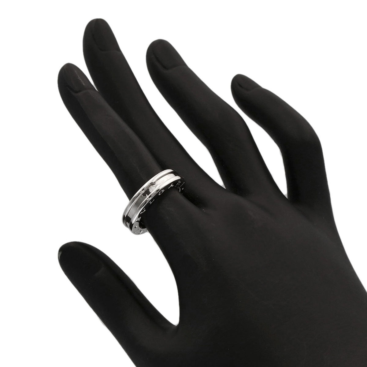 Bvlgari White Gold (18K) Band Ring (Pre-Owned)