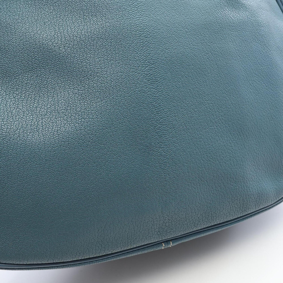 Louis Vuitton Blue Suhali Leather Handbag Shoulder Bag (Pre-Owned)