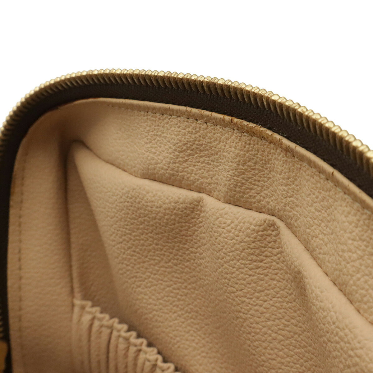 Louis Vuitton Brown Monogram Canvas Clutch Bag Pouch (Pre-Owned)