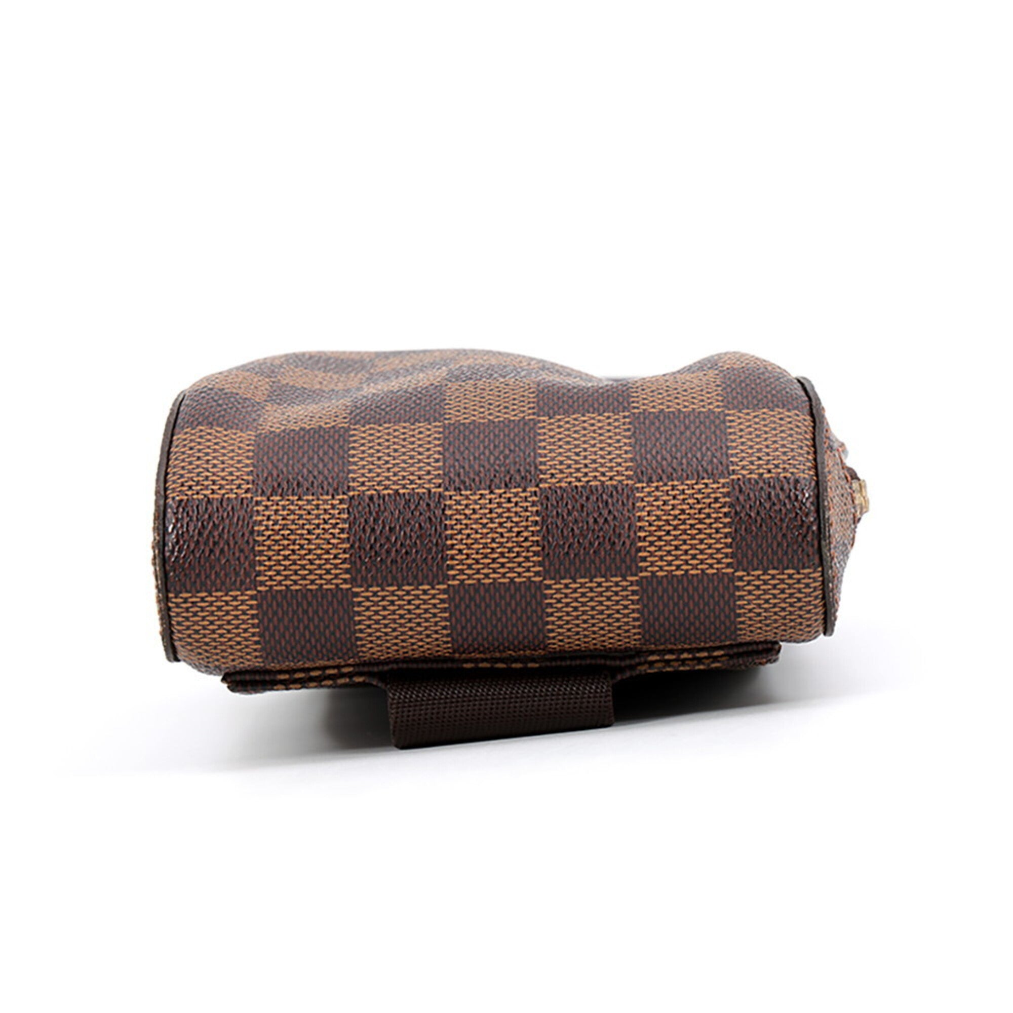 Louis Vuitton Damier Brown Damier Canvas Ebene Damier Canvas Handbag Shoulder Bag Sling Bag (Pre-Owned)